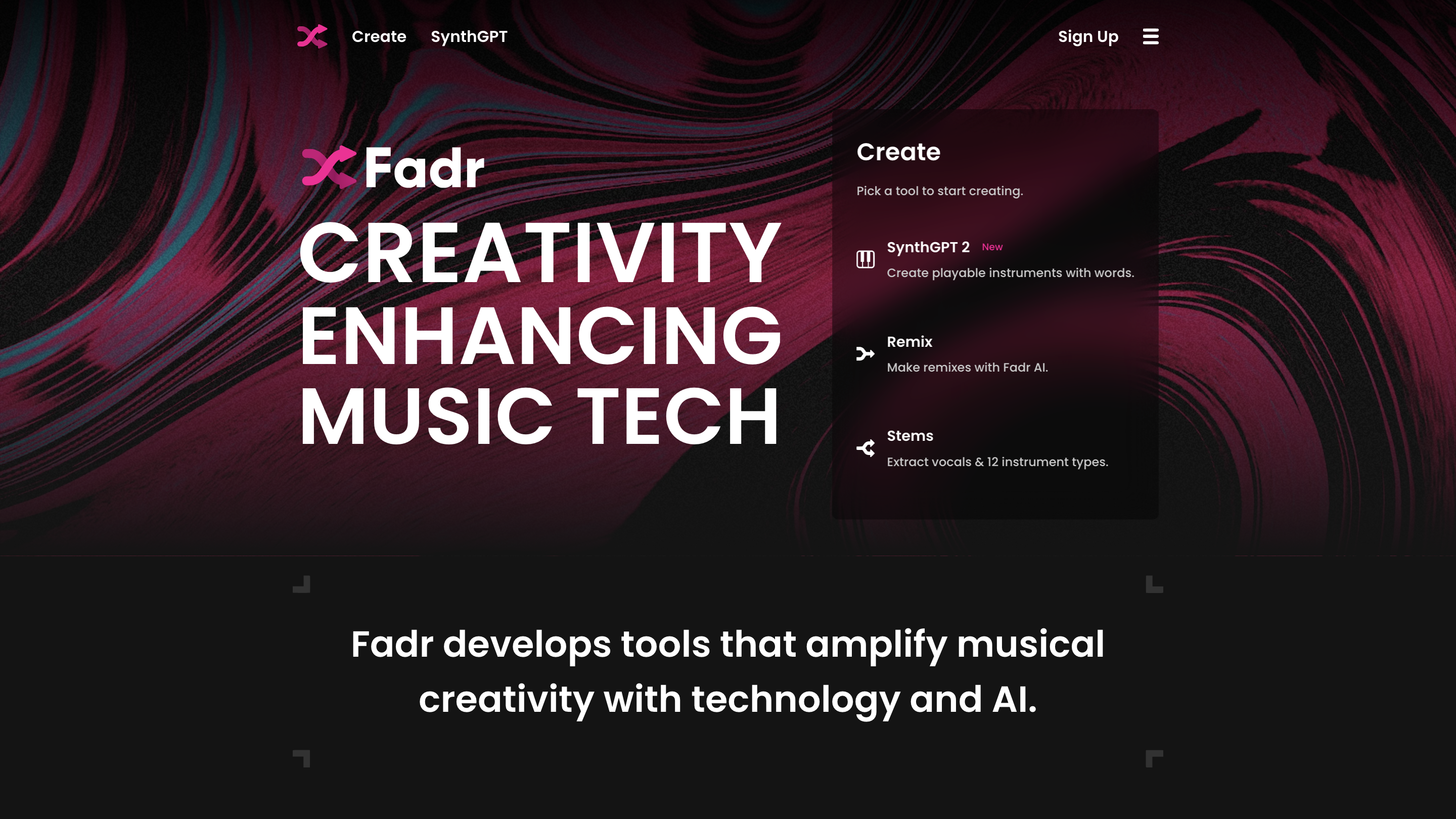 Fadr - AI Music Maker