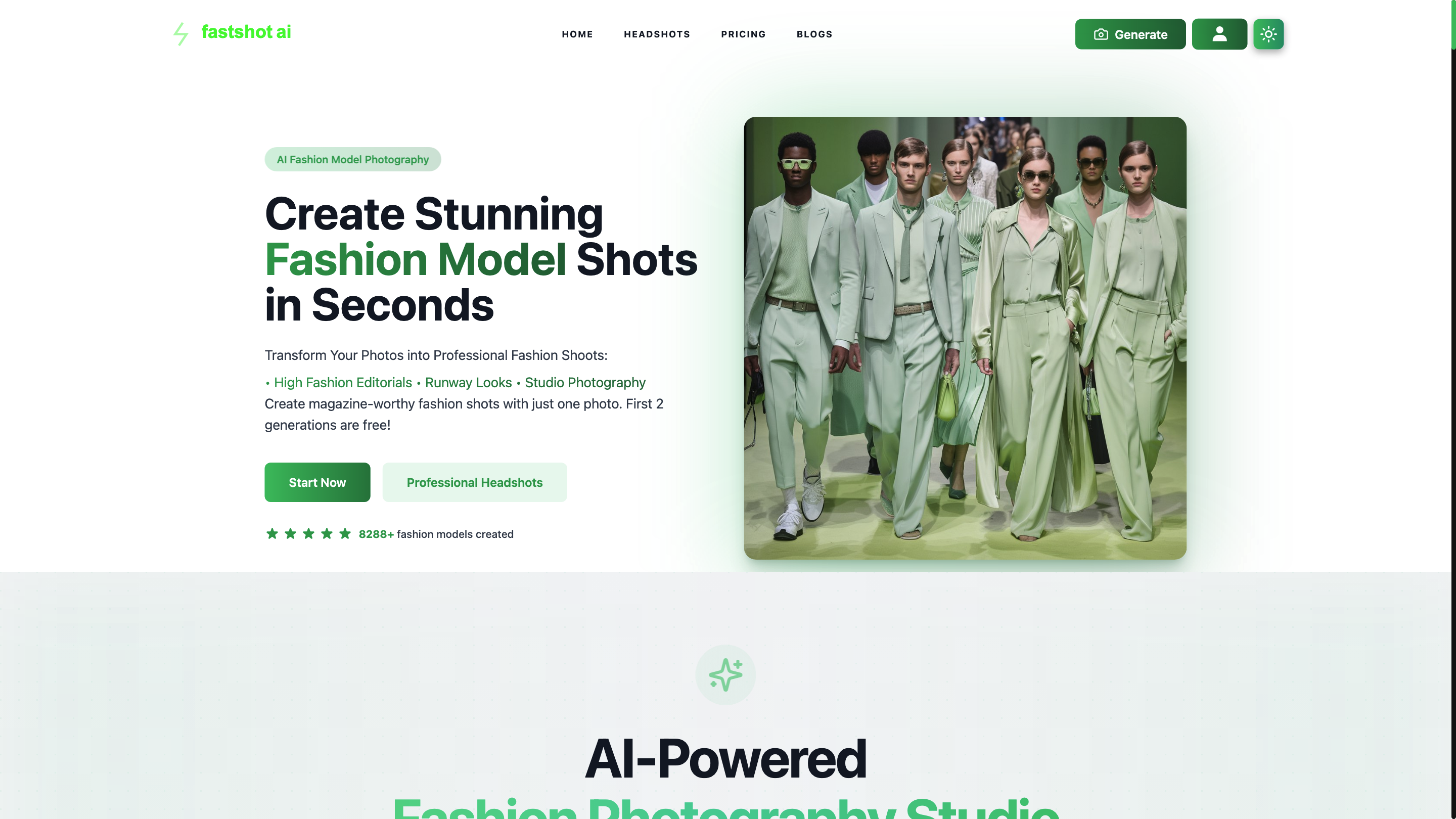 FastShot AI - Fast & Free Headshot Generator