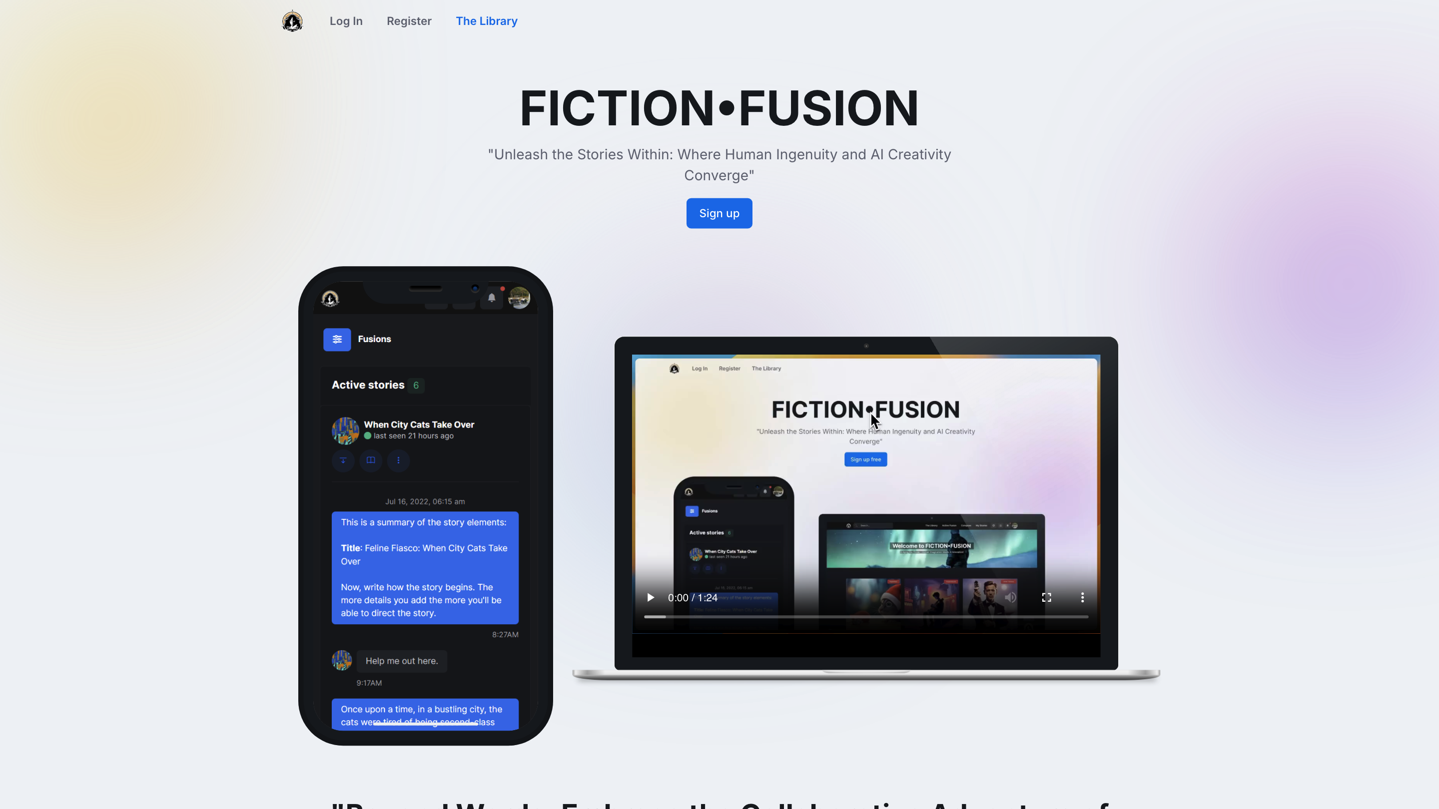 Fiction Fusion - Unleash the Stories Within