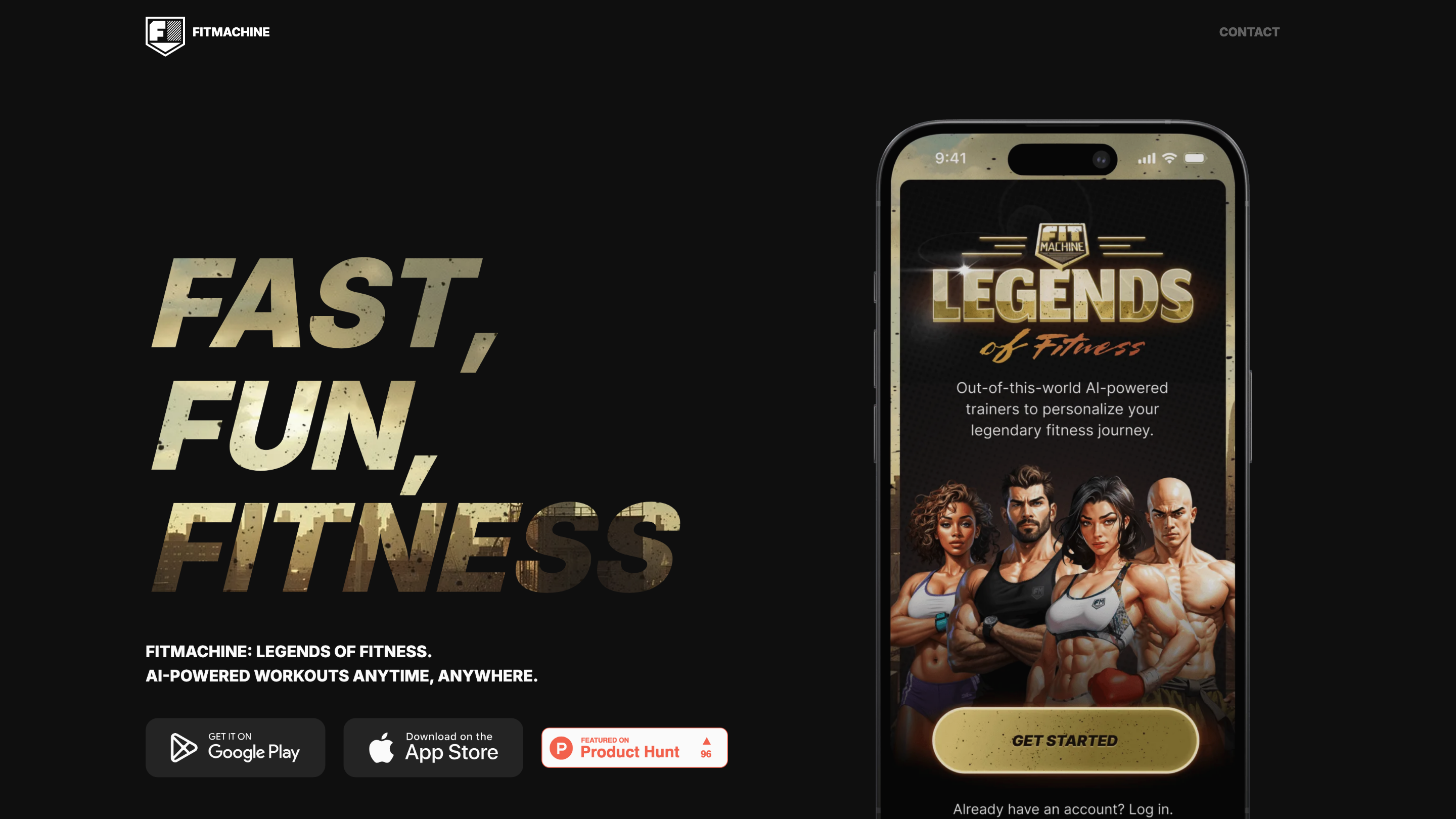 FitMachine: Legends of Fitness