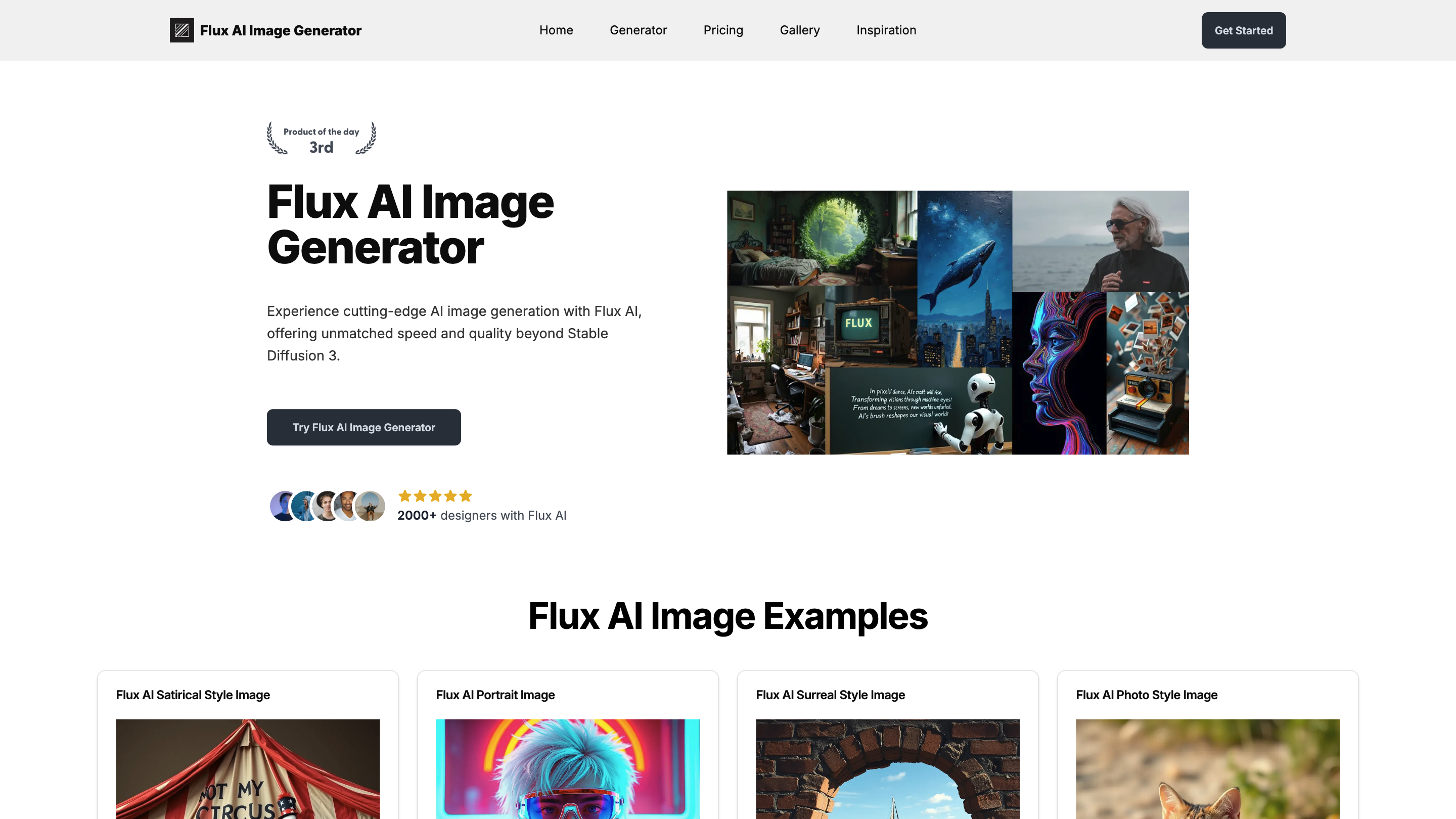 Flux AI Image Generator