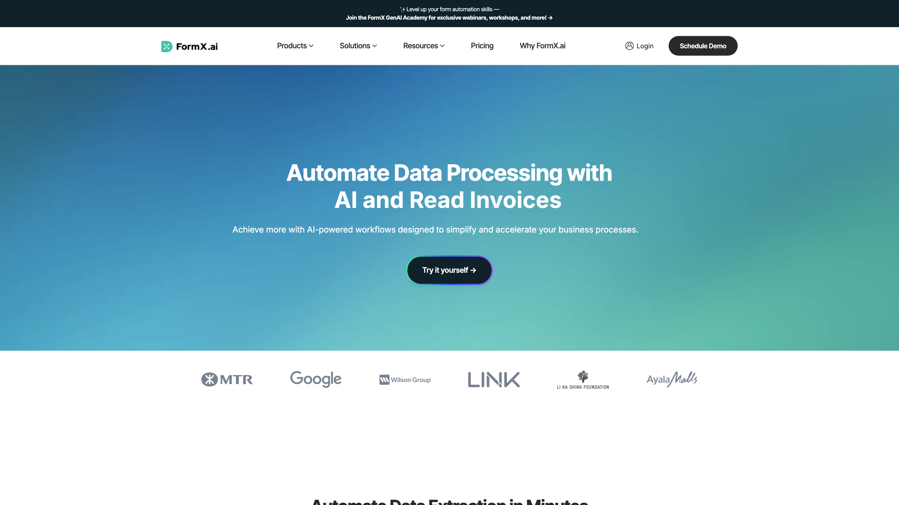 FormX.ai - Form and Document Extractor with AI