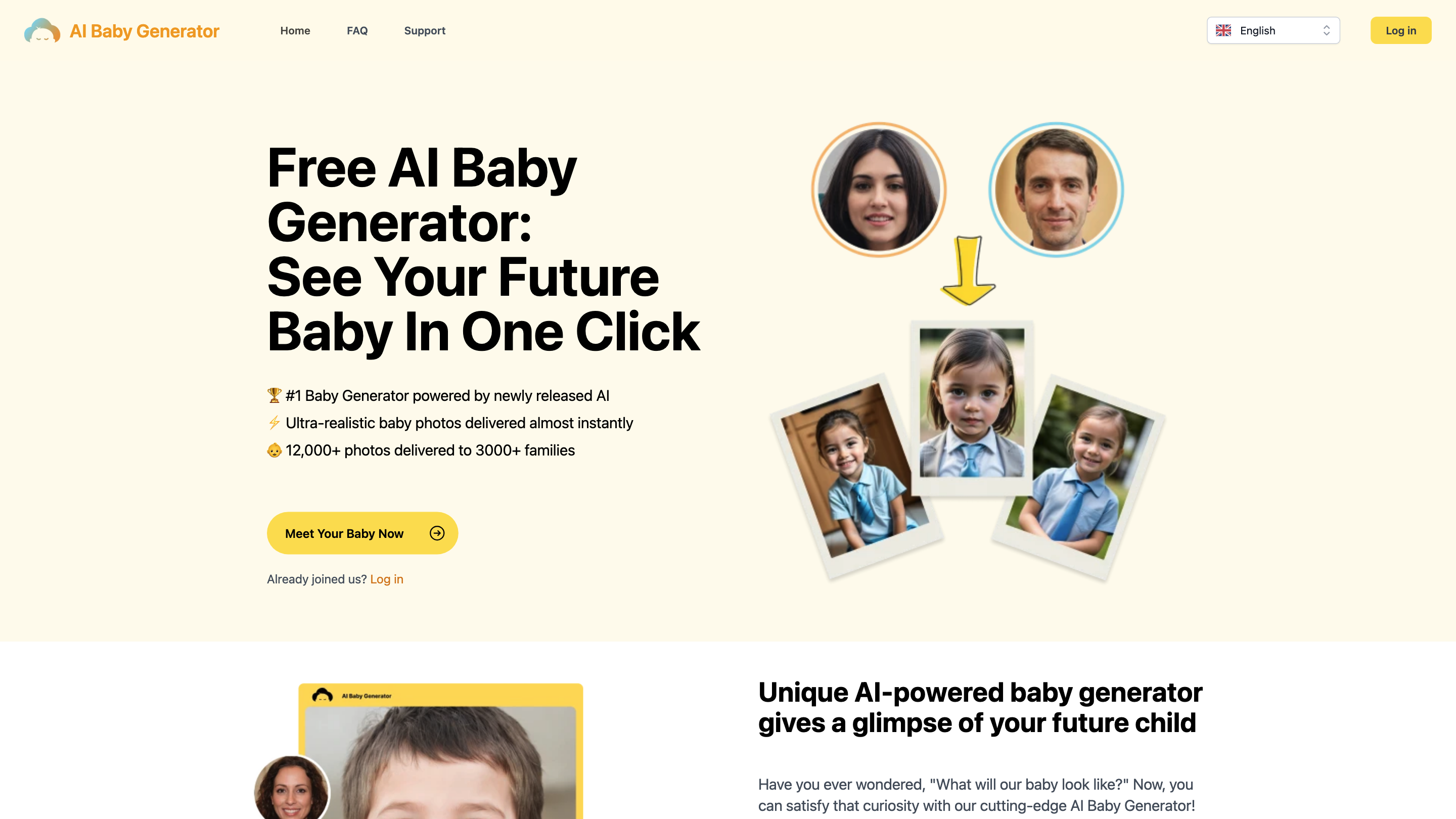 Free AI Baby Generator