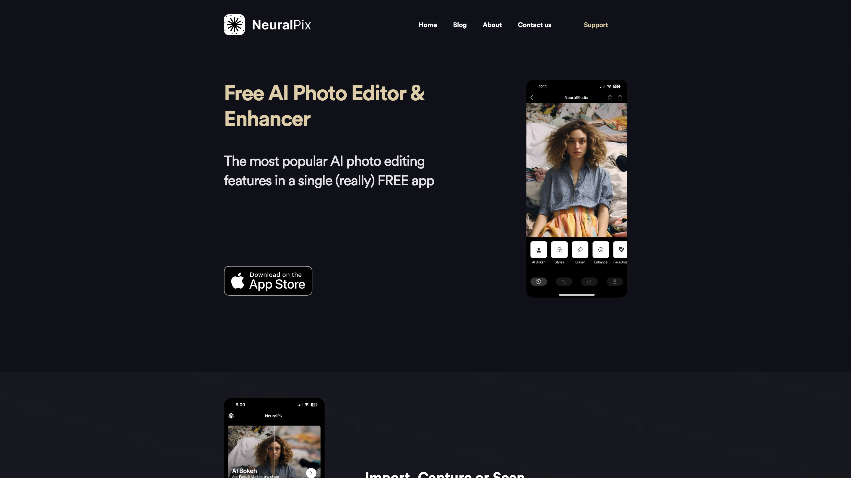 Free AI Photo Enhancer & Editor