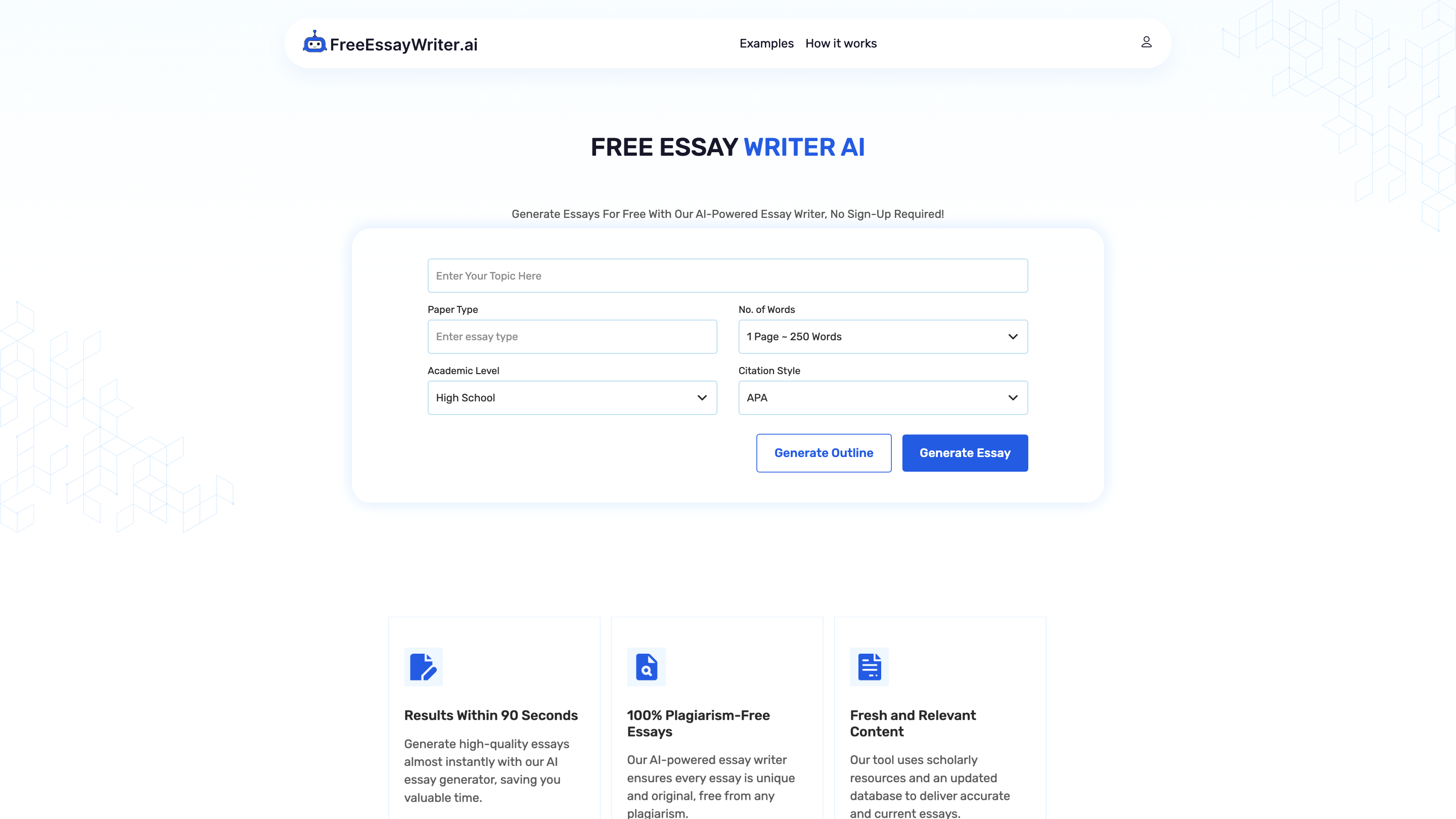 FreeEssayWriter.ai