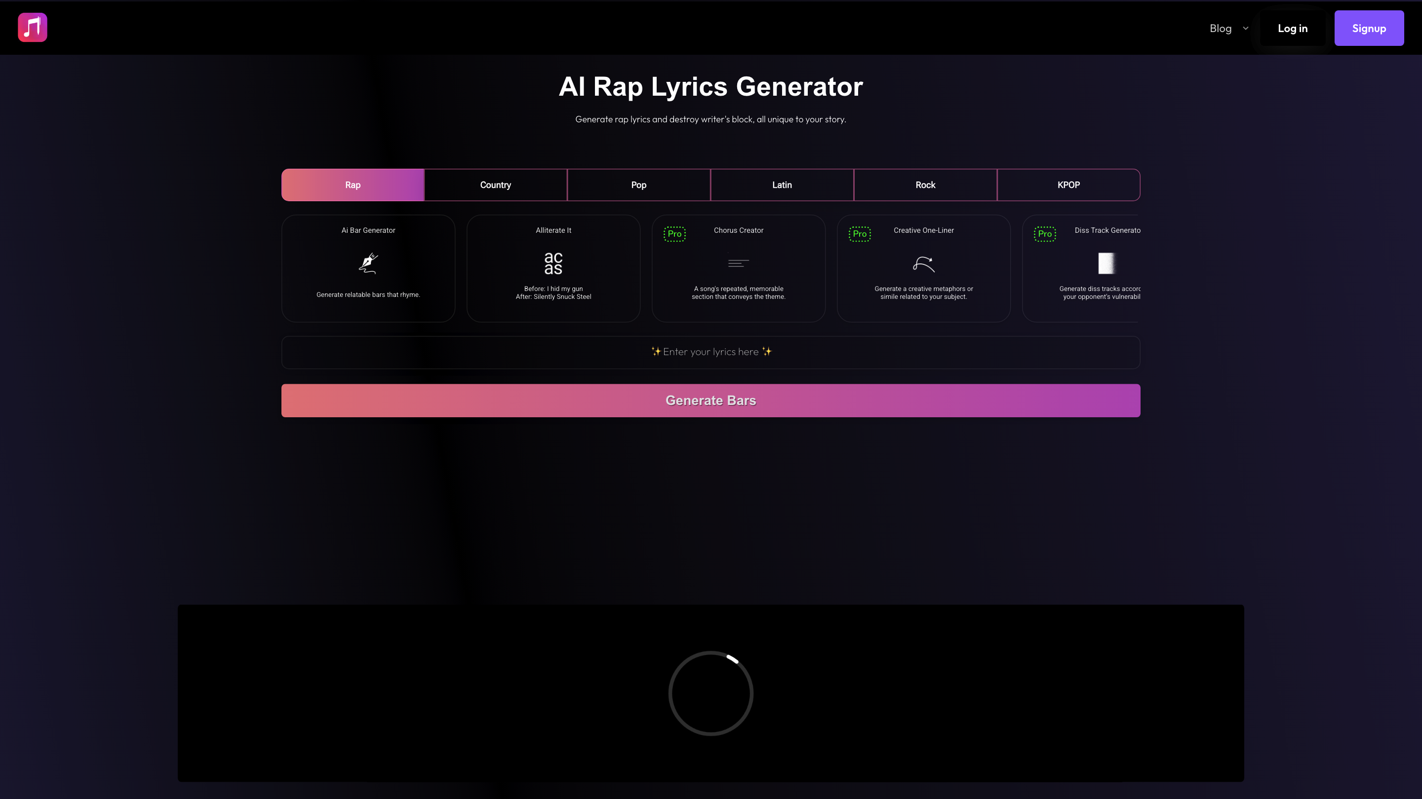 Fye.ai - Ai Rap Assistant