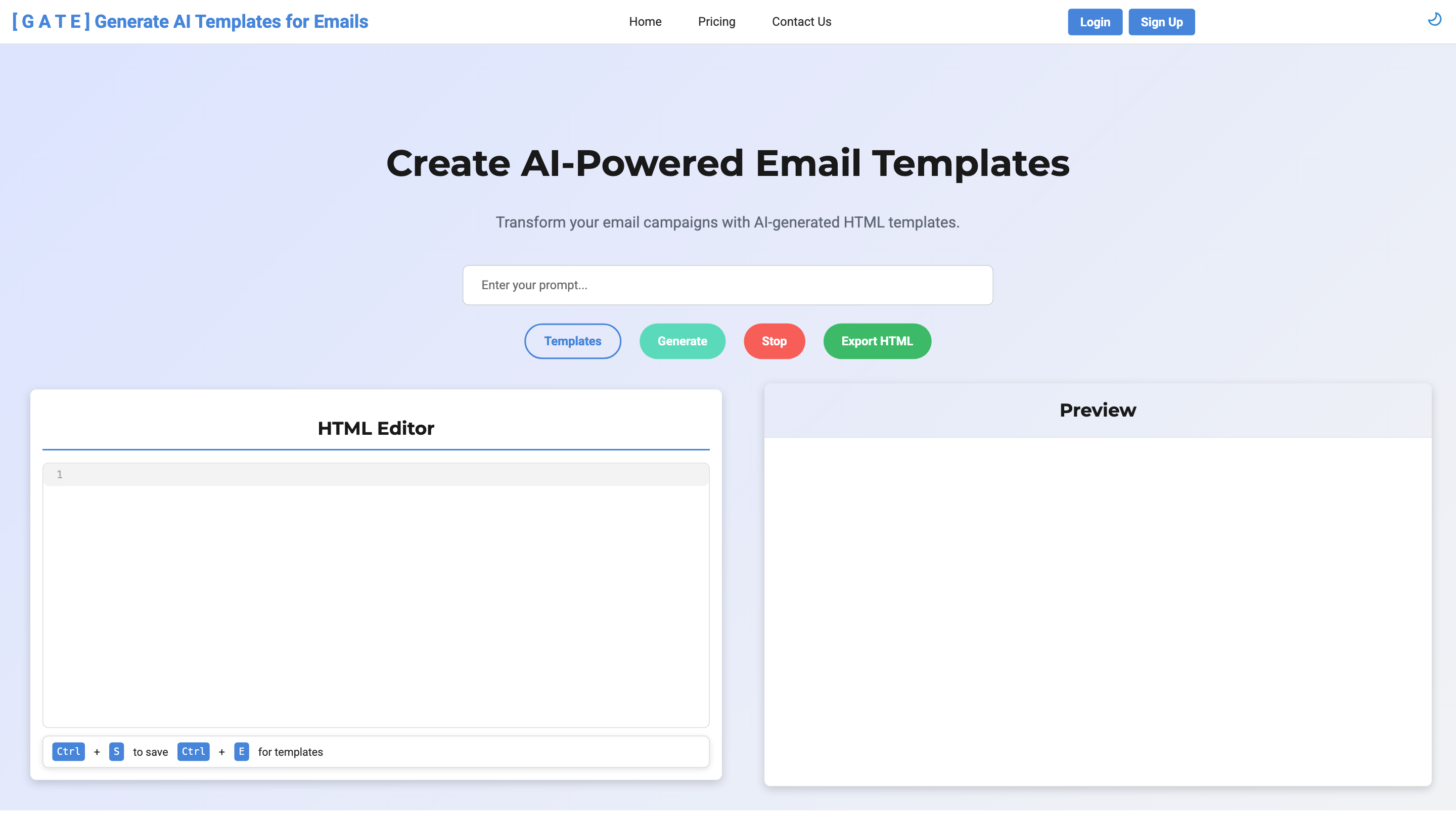 GATE AI Email Generator