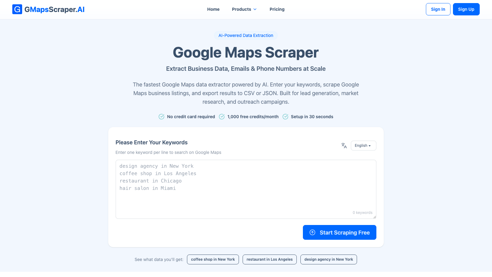 GMapsScraper.AI
