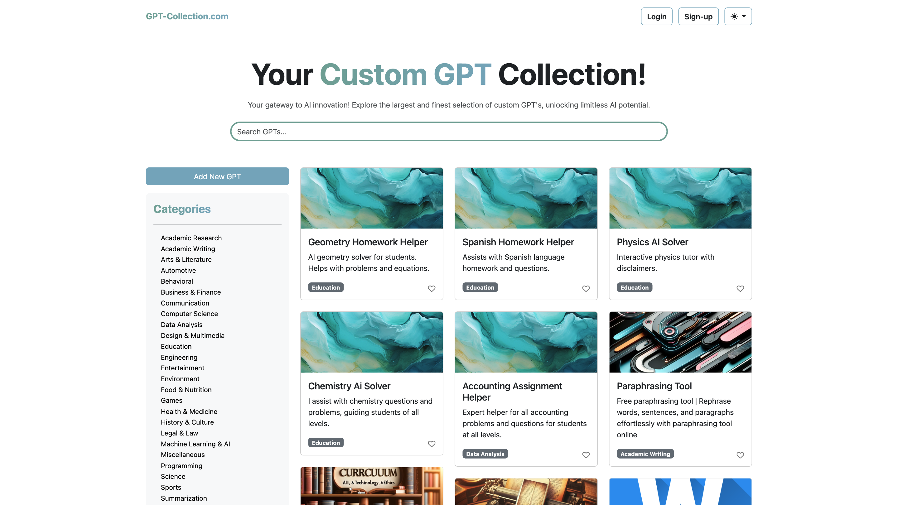 GPT-Collection
