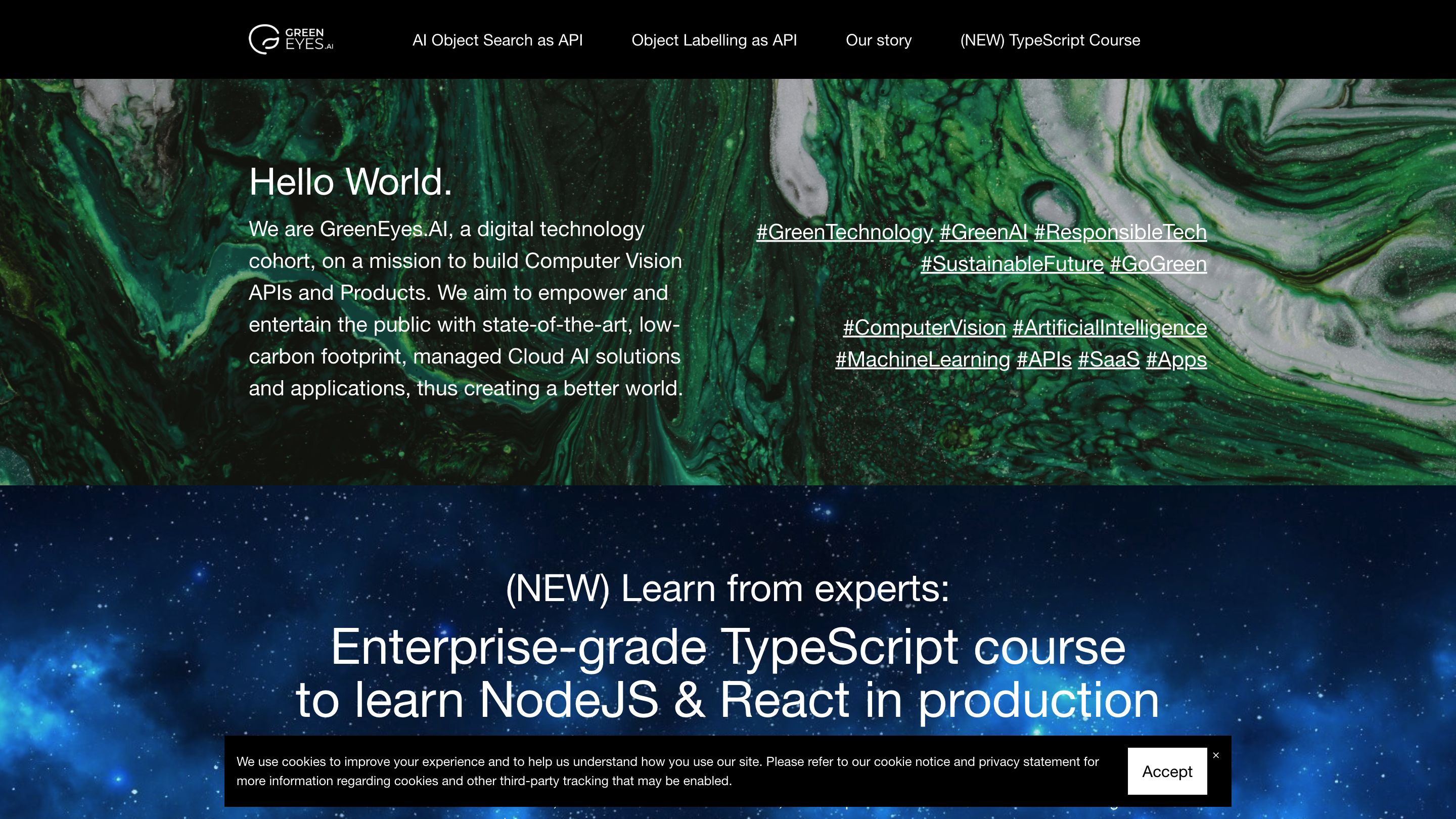 GreenEyes.AI - Computer Vision APIs and Products - GreenEyes Artificial Intelligence Services, LLC.