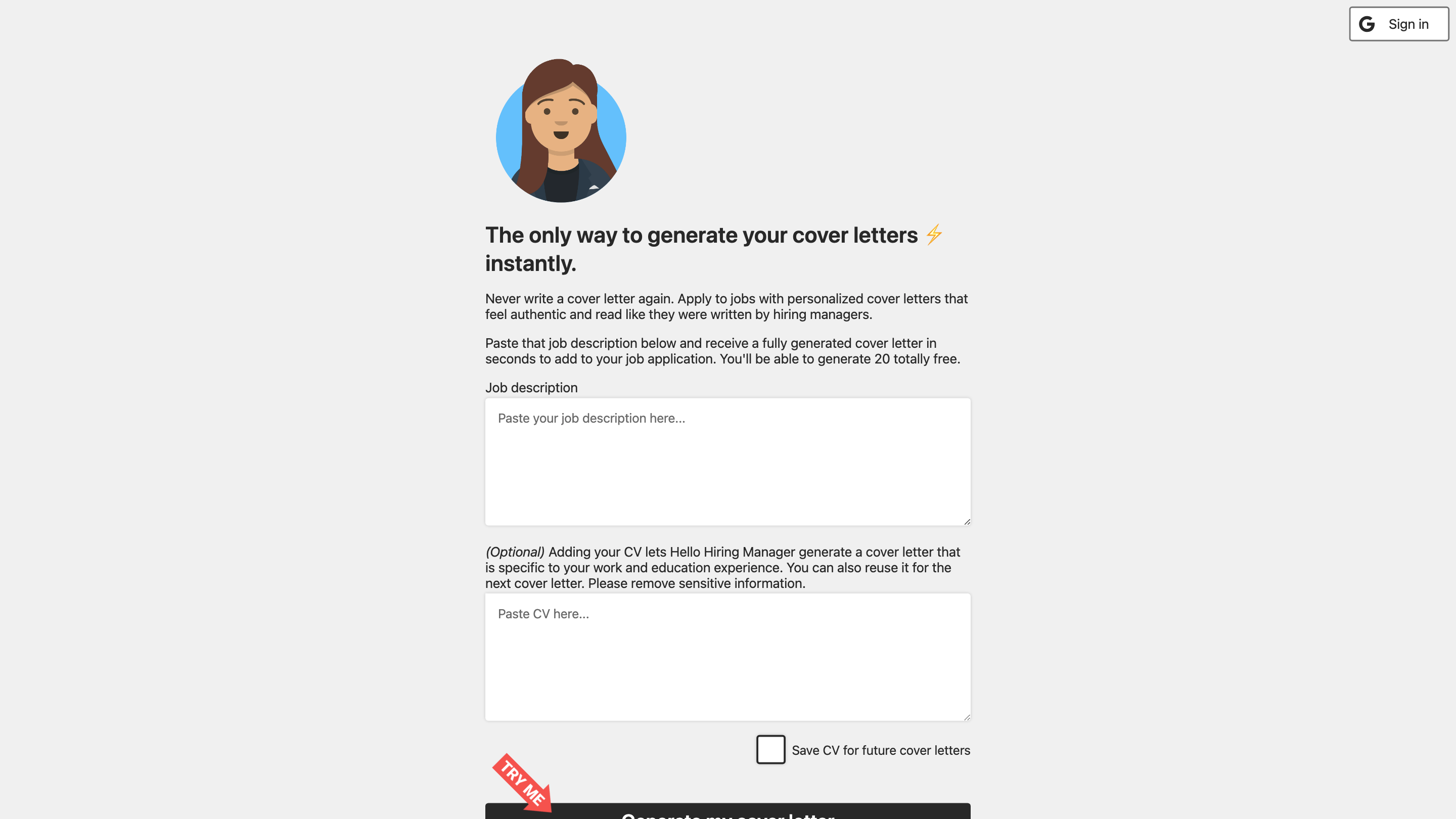 Hello Hiring Manager