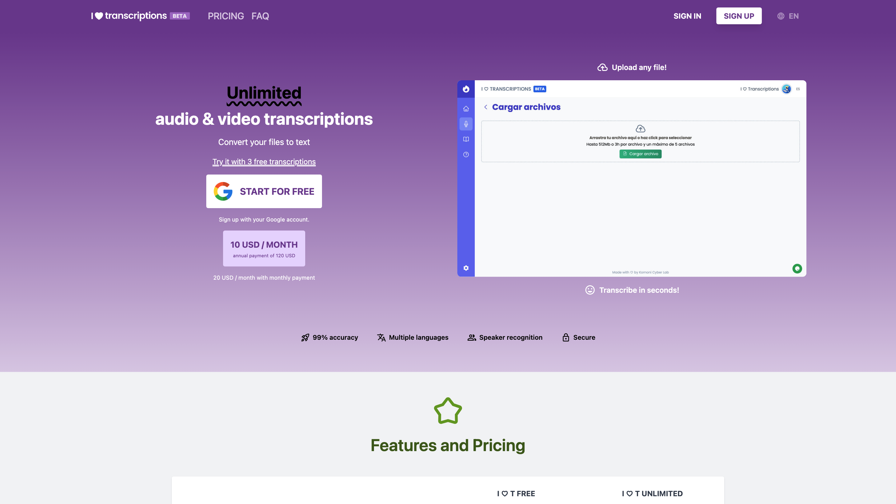 I ♡ Transcriptions