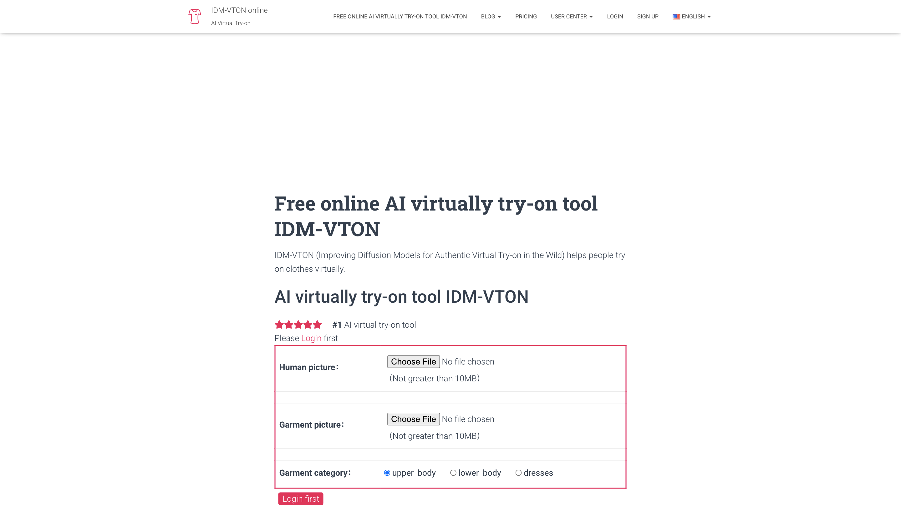 IDM-VTON online