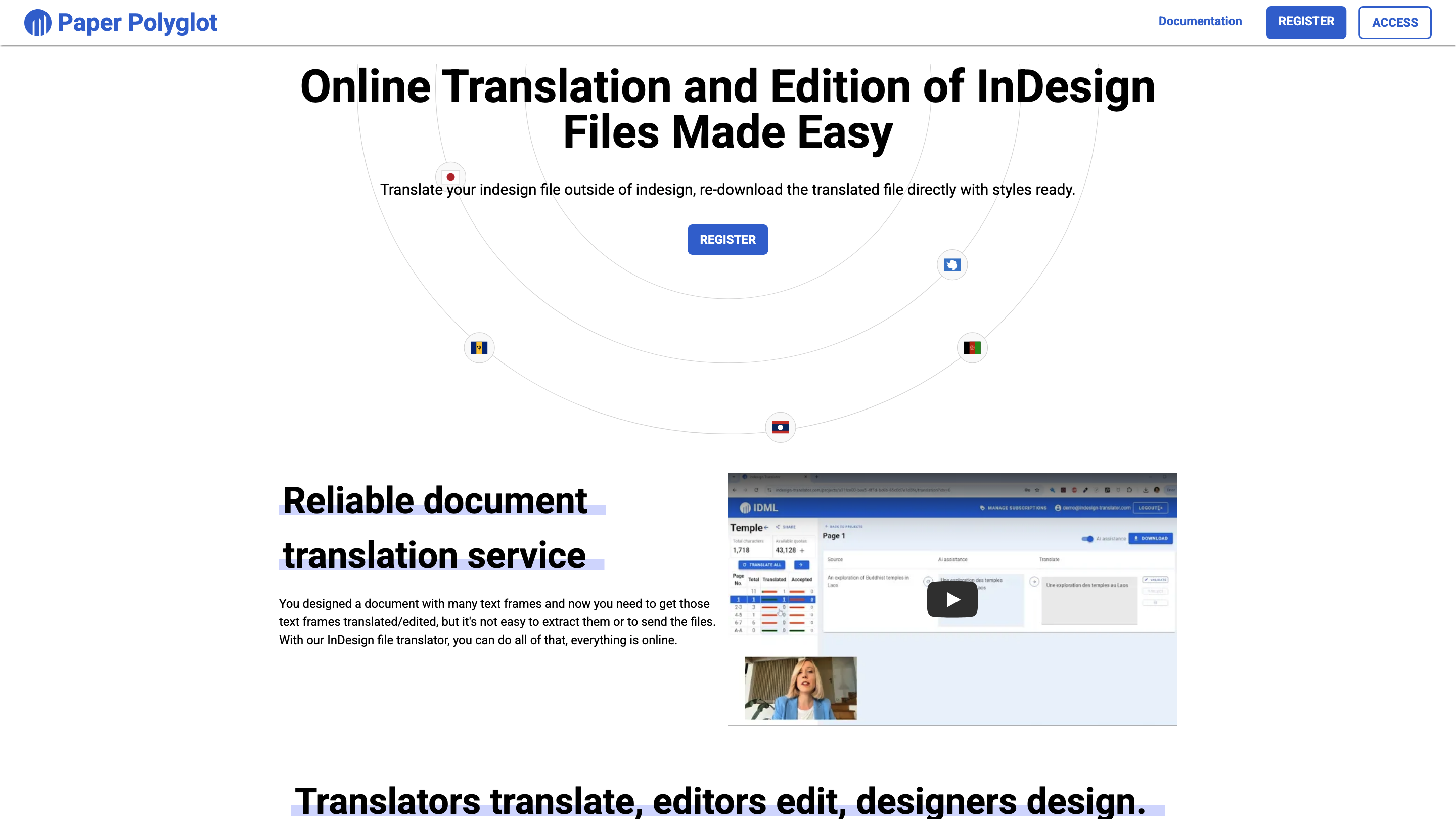 InDesign Translator