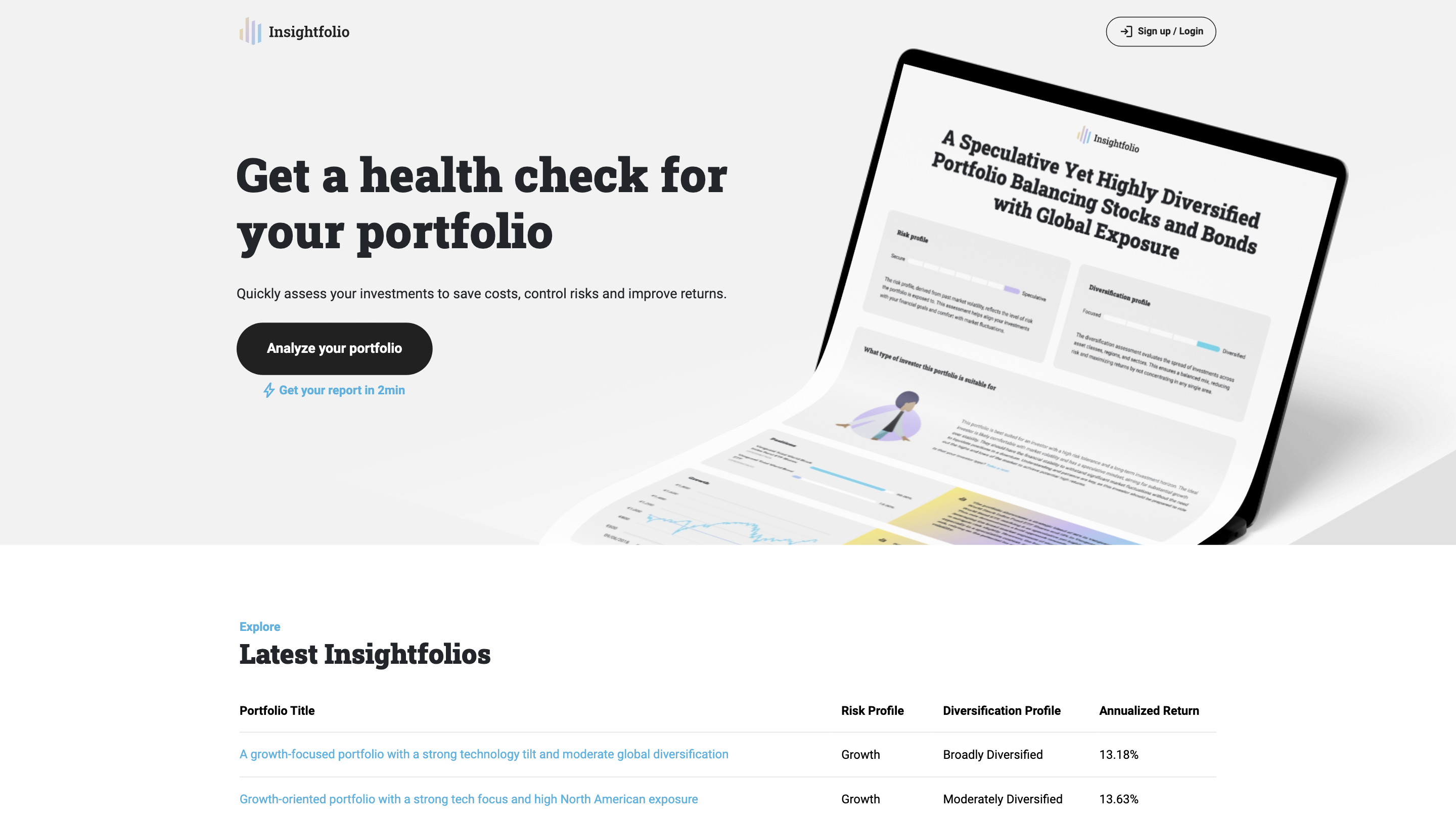 Insightfolio