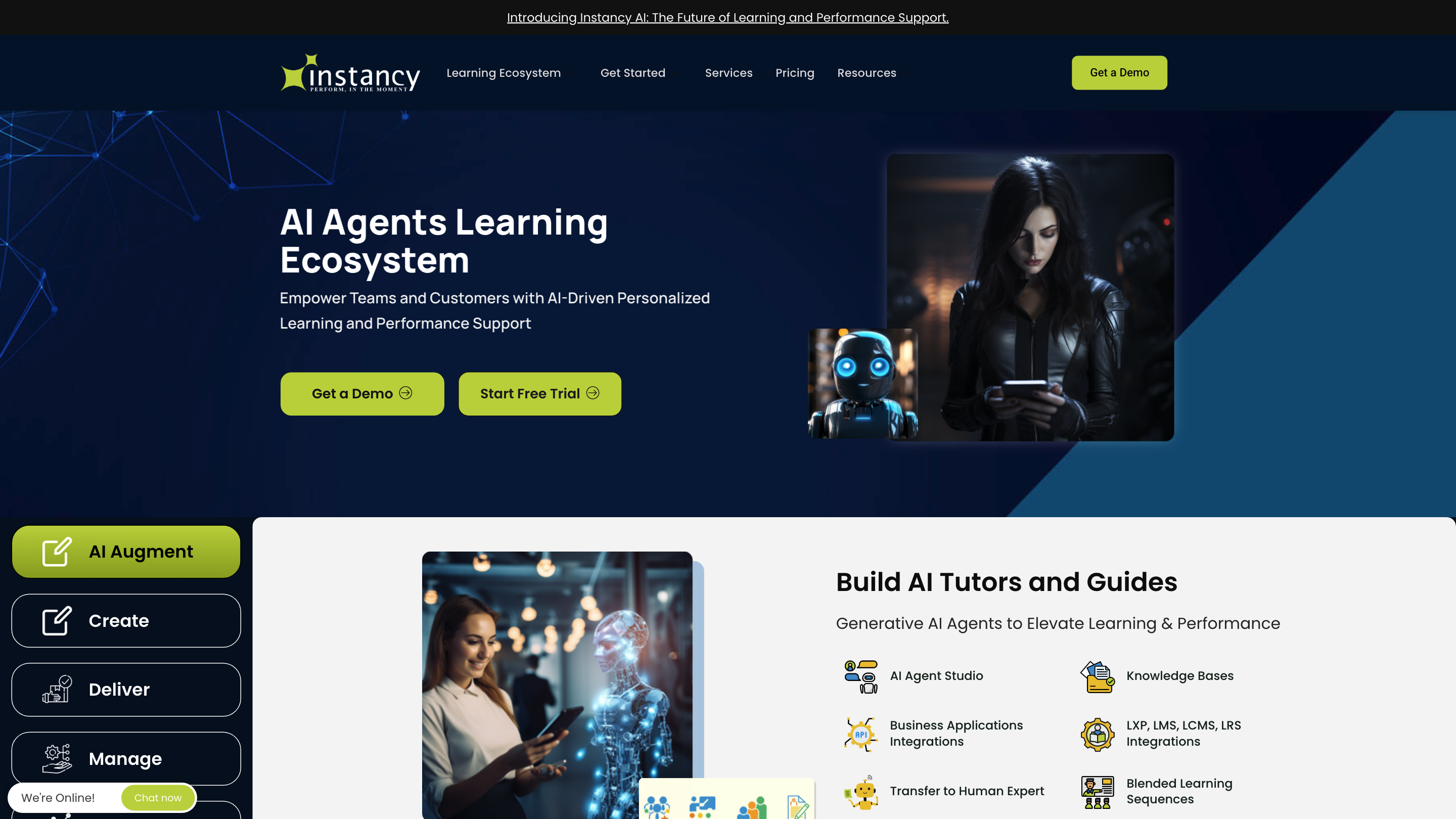 Instancy Learning Platform and Social Learning Network