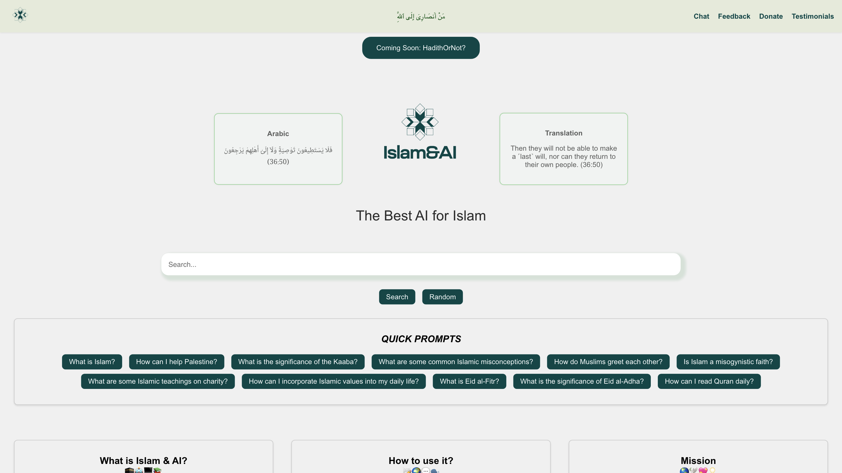 Islam & AI
