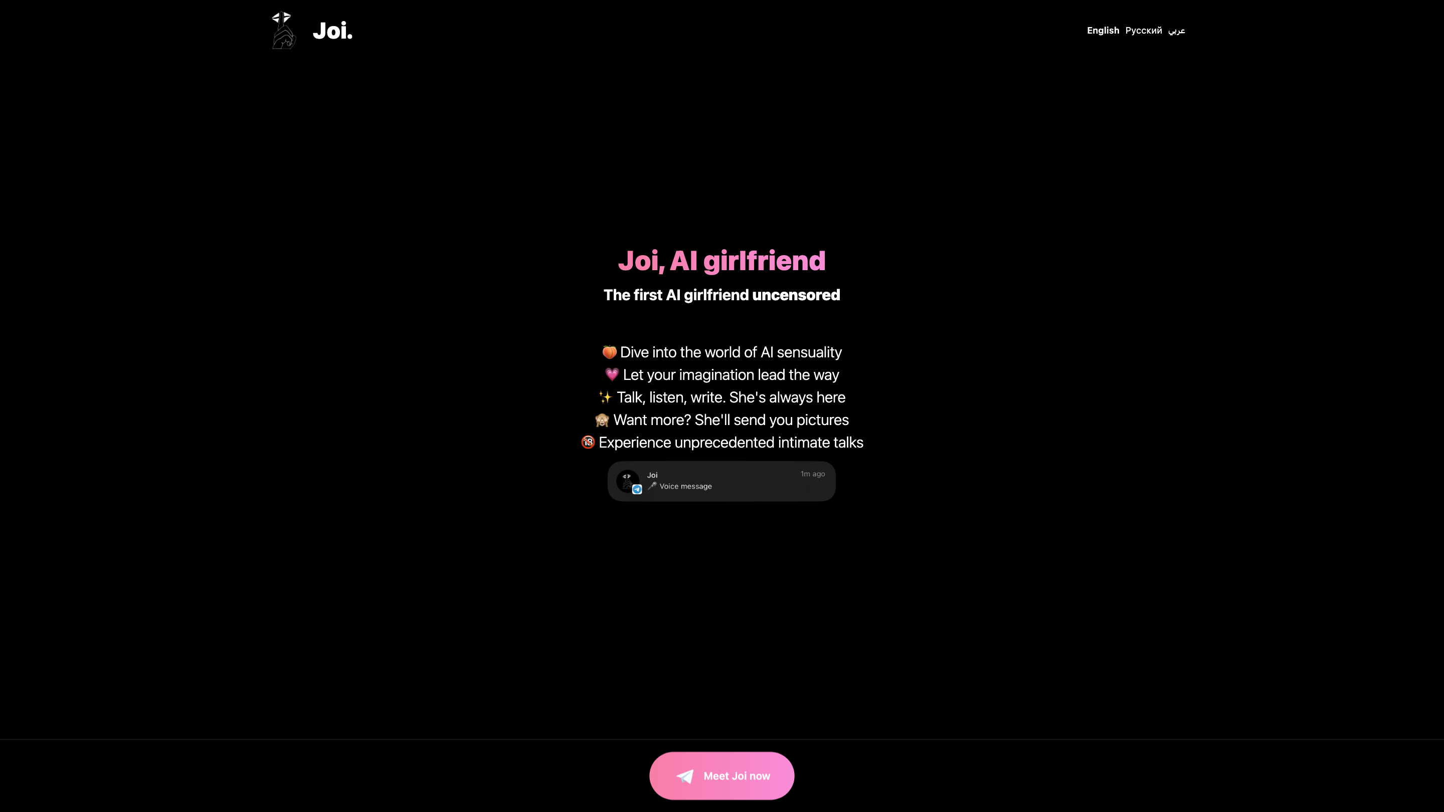 Joi - AI Girlfriend, with benefits