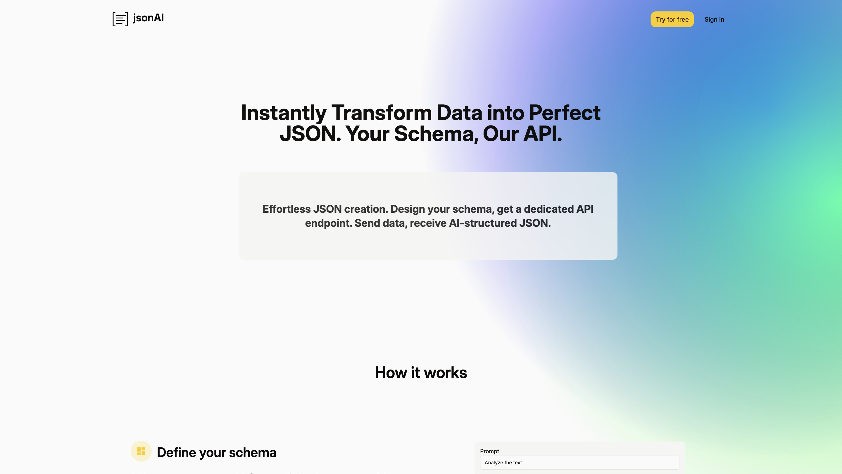 jsonAI