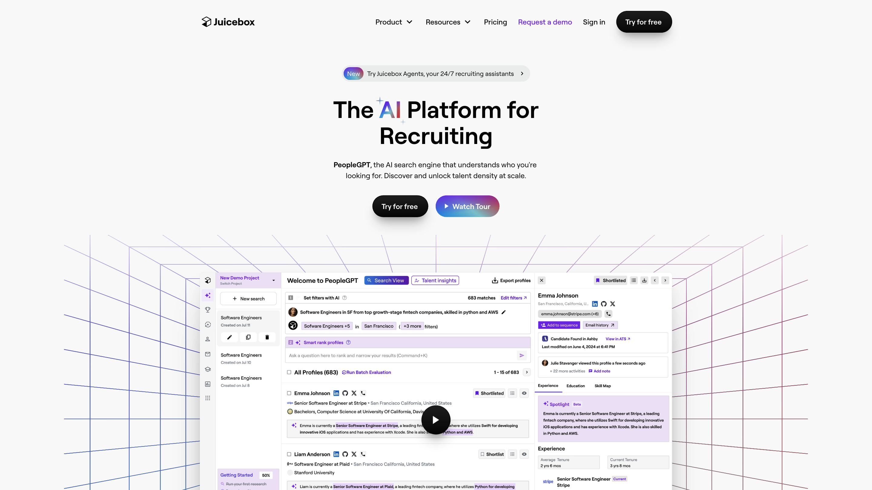 Juicebox (PeopleGPT)