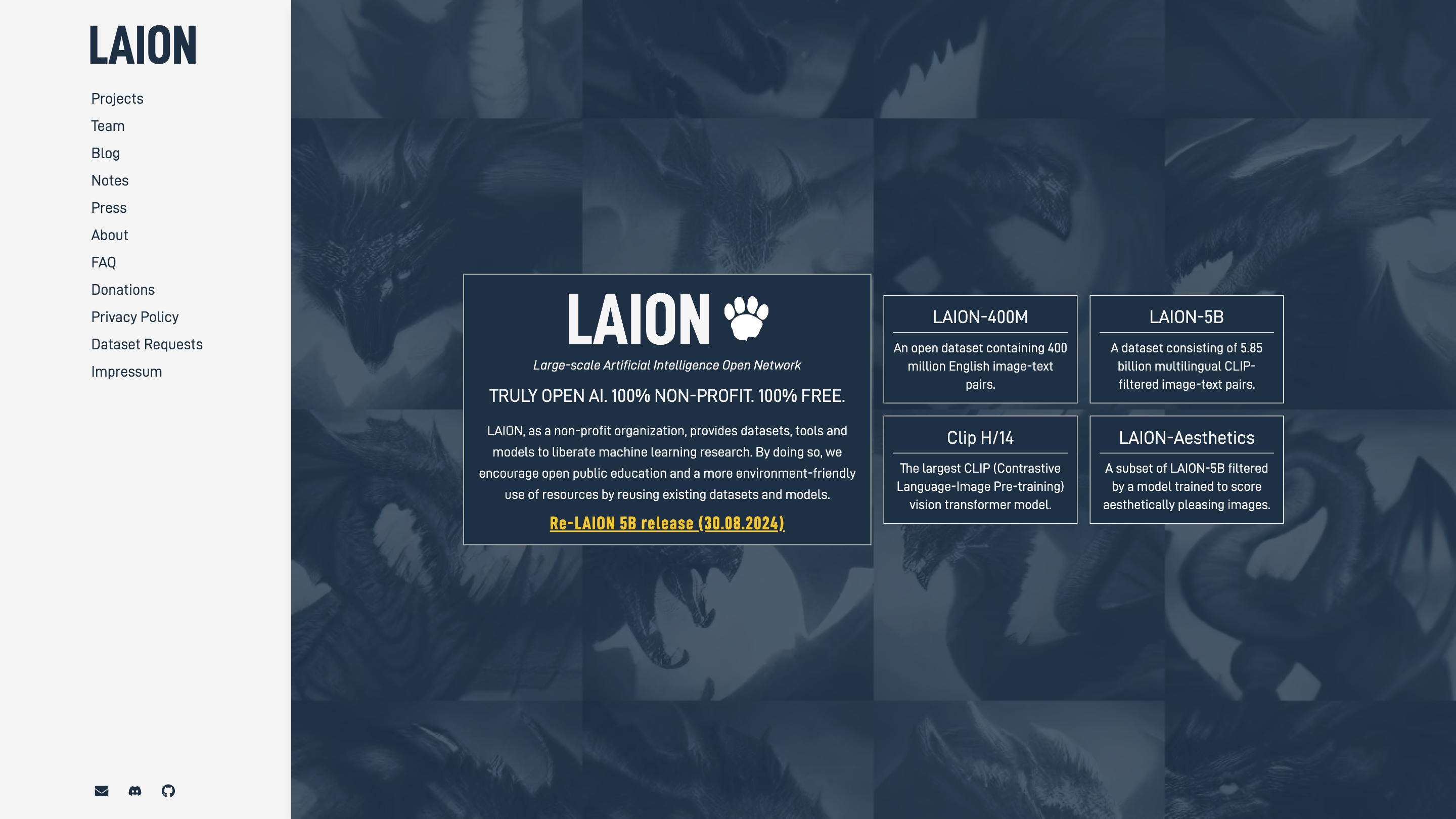 LAION - Large-scale Artificial Intelligence Open Network