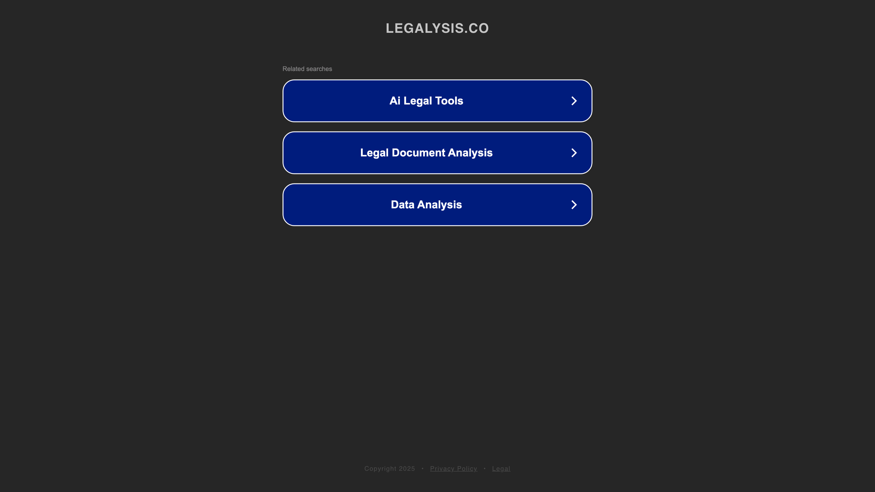 Legalysis