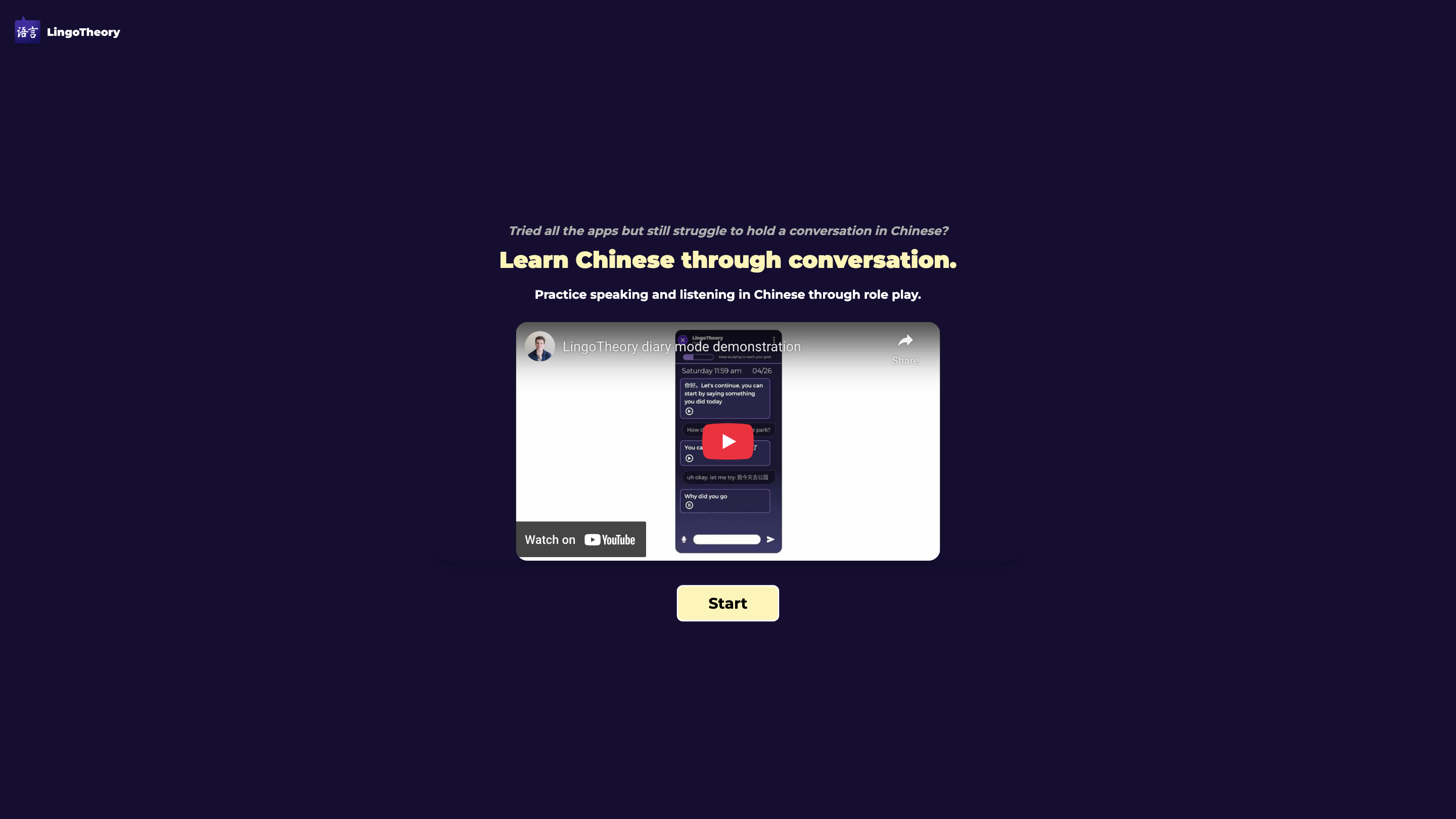 LingoTheory Ai Language Learning