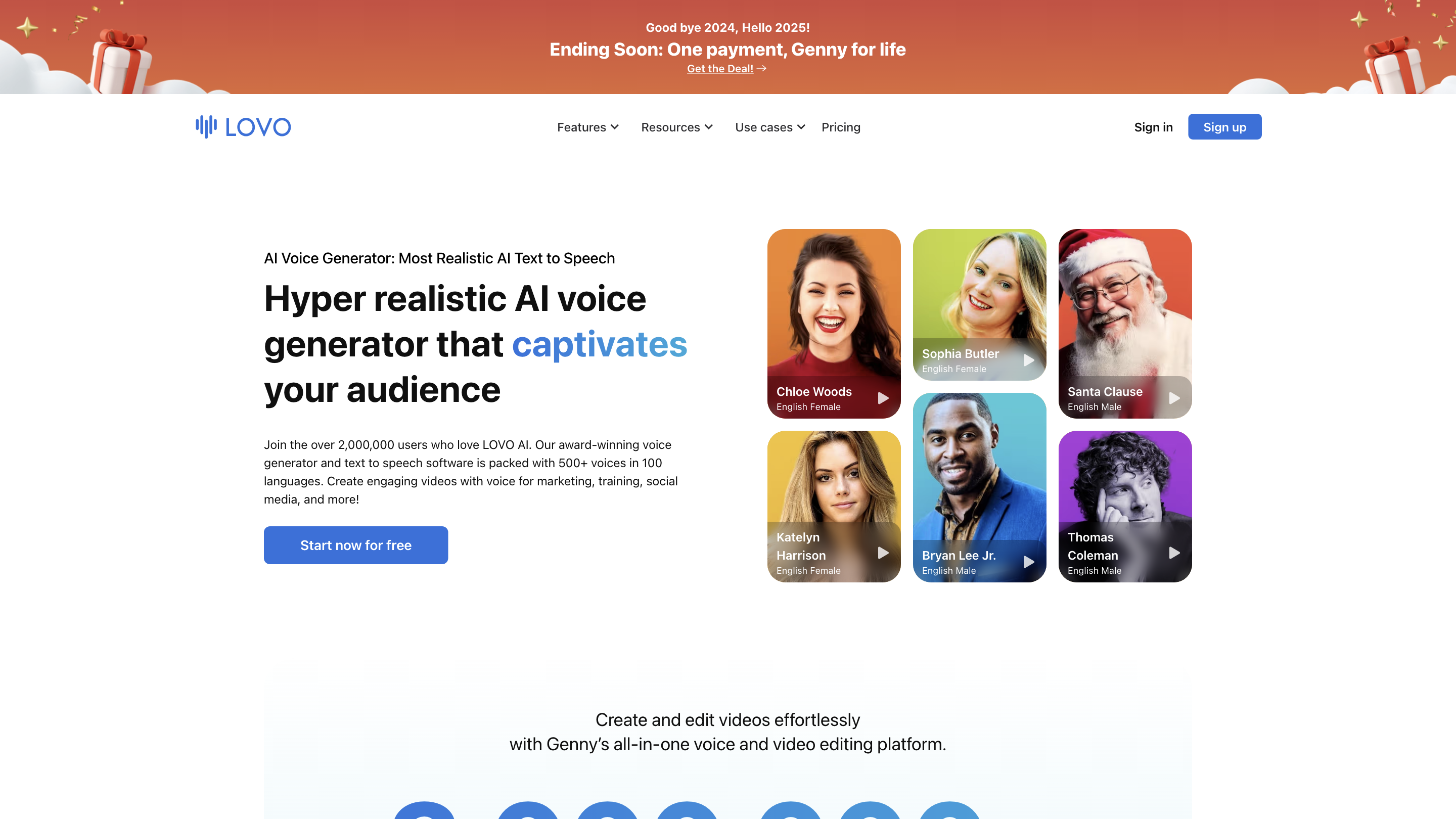 LOVO AI Voice Generator