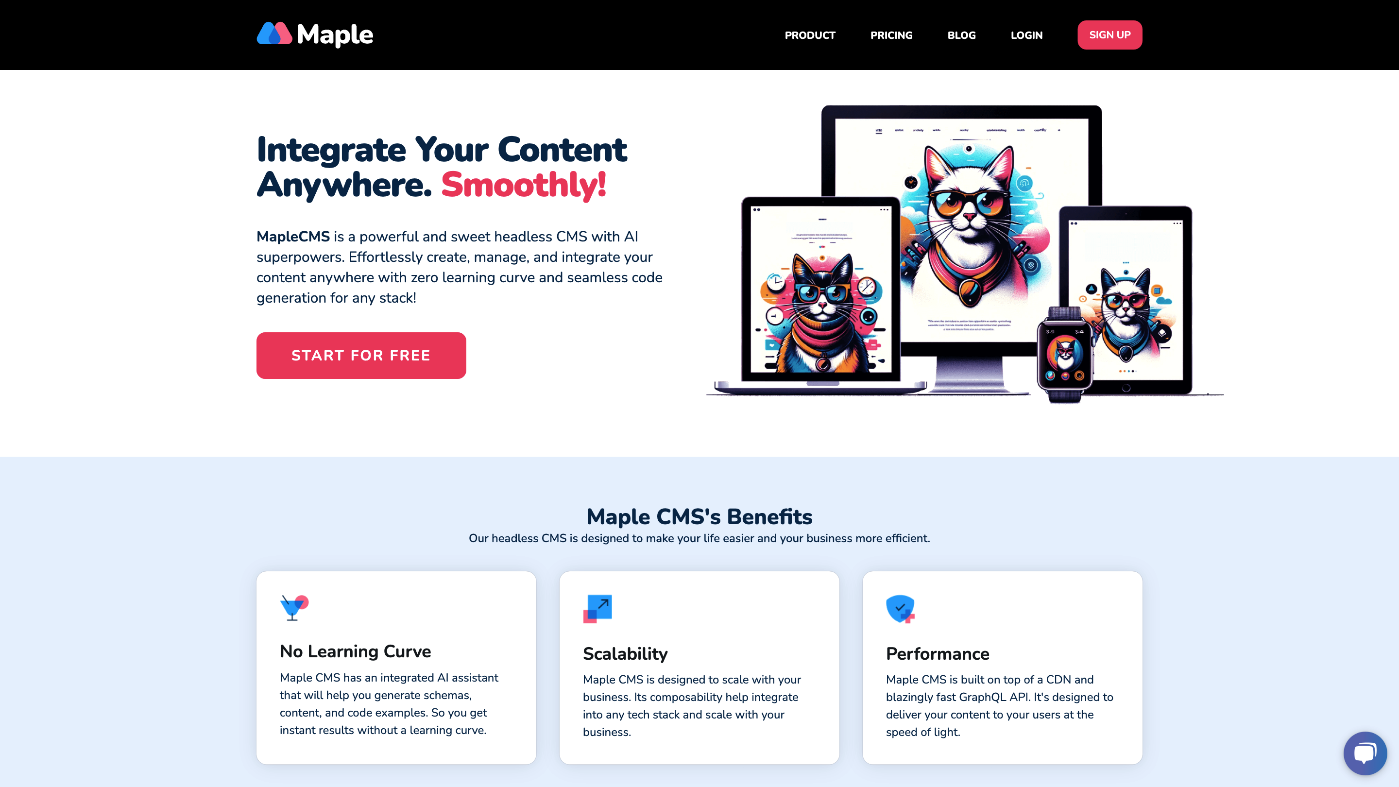 Maple CMS