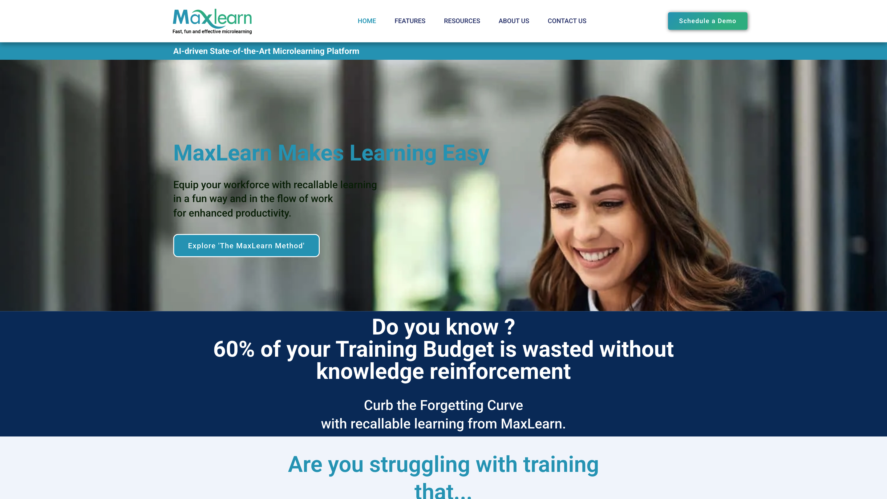MaxLearn Microlearning Platform