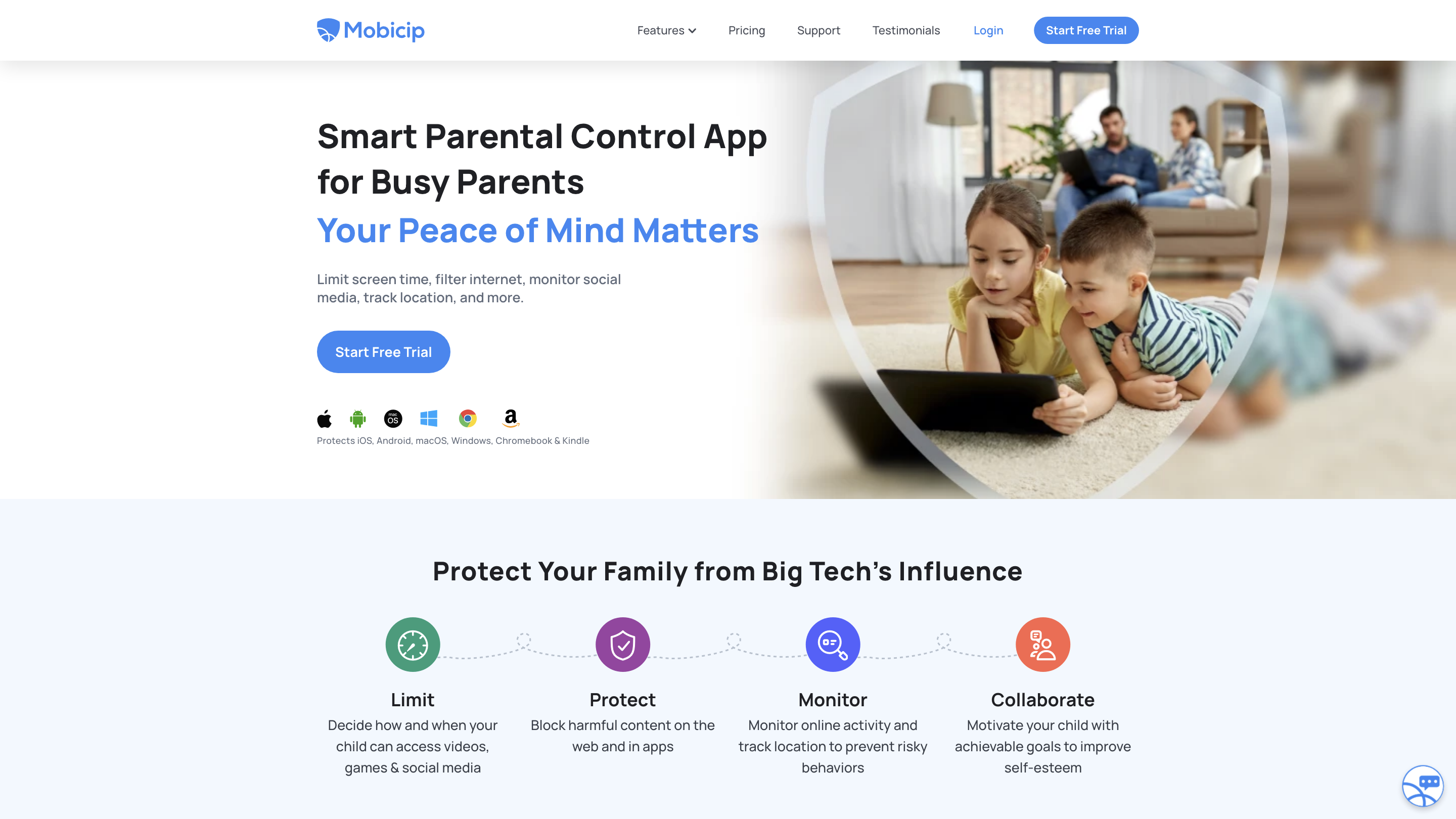 Mobicip Parental Control App