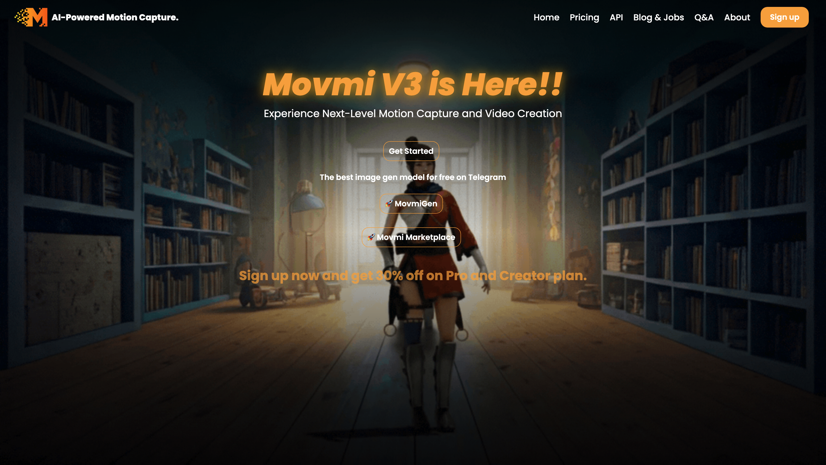 Movmi - Human AI-powered Motion Capture