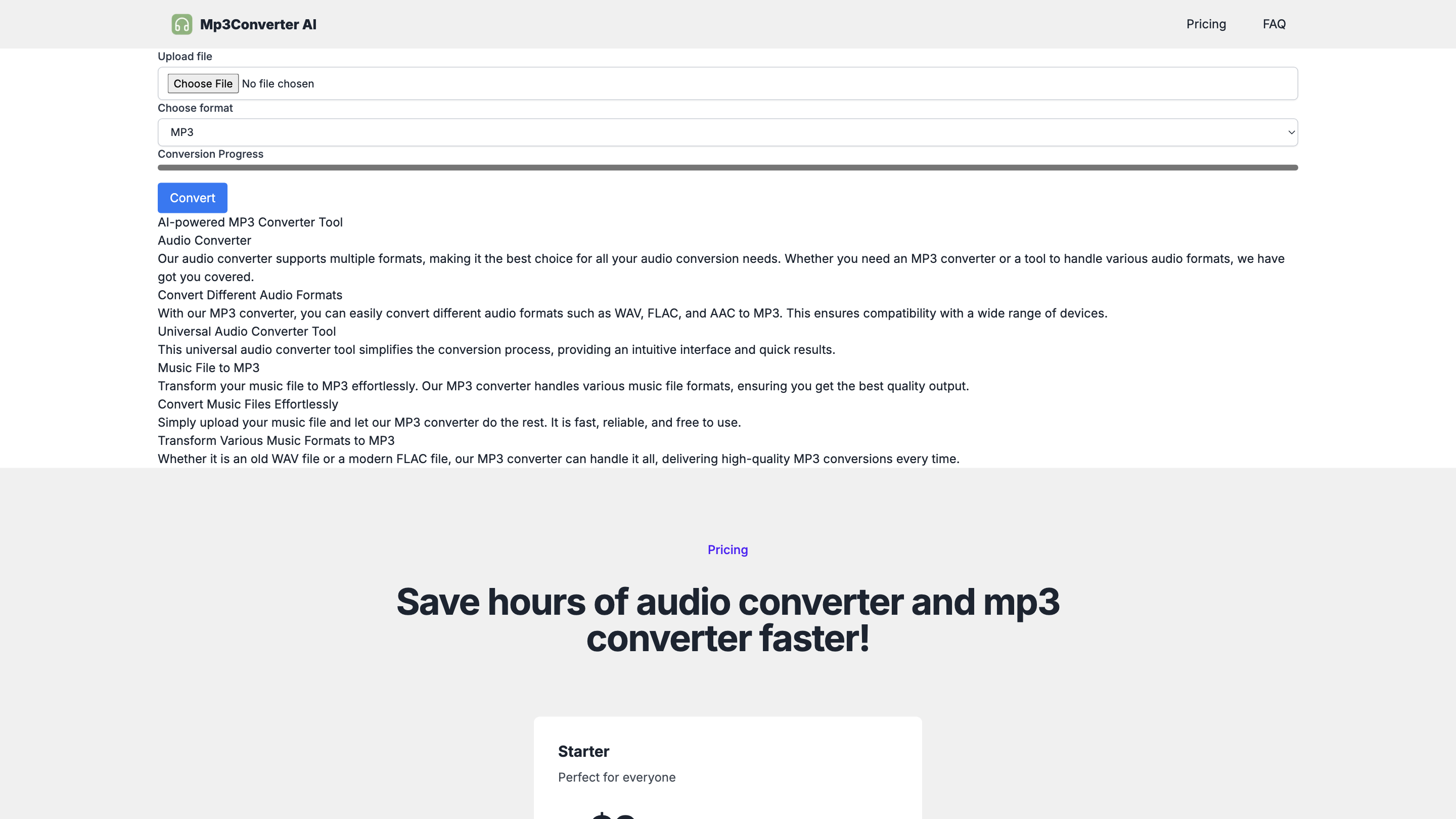 Mp3Converter AI