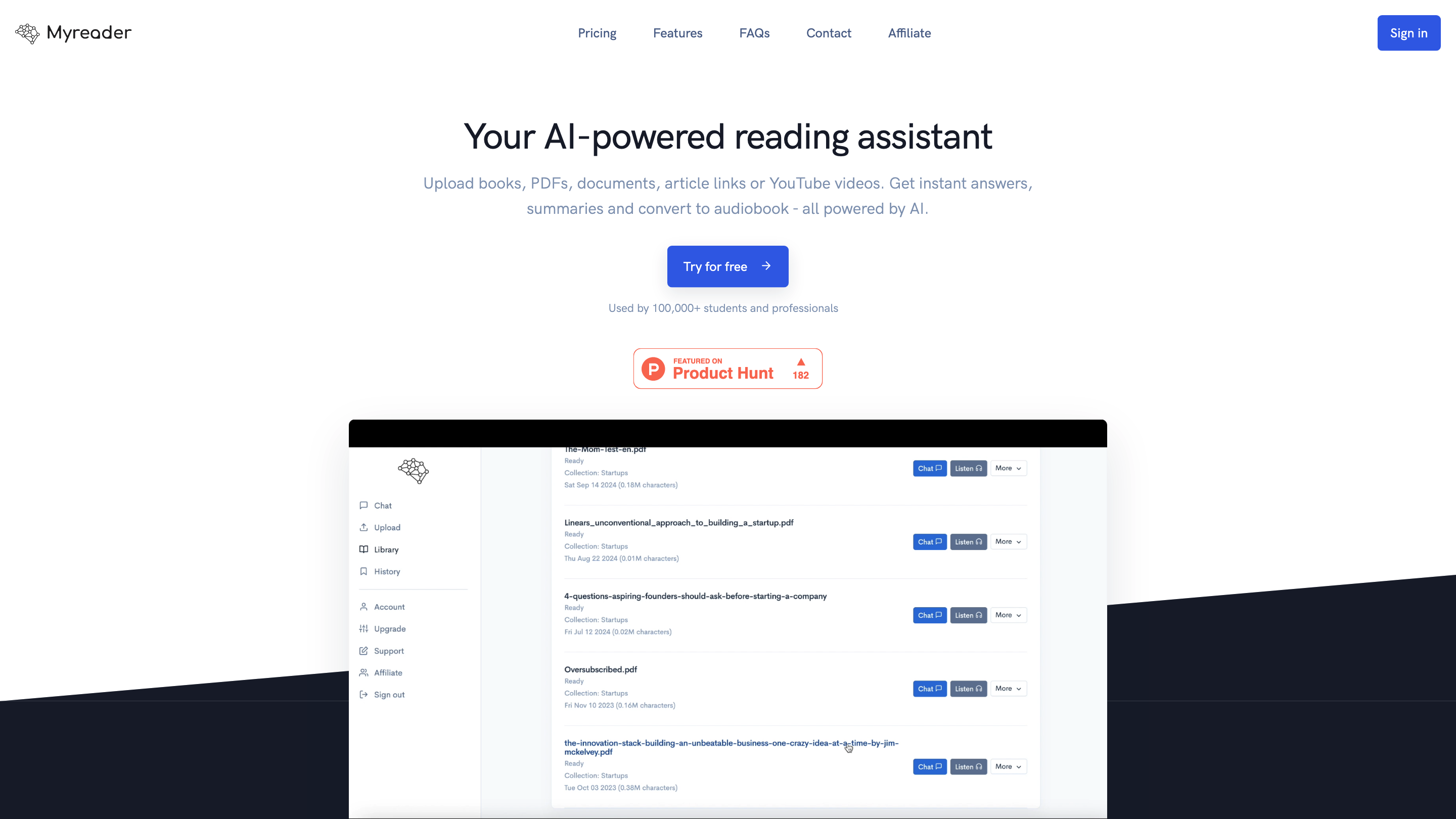 Myreader AI