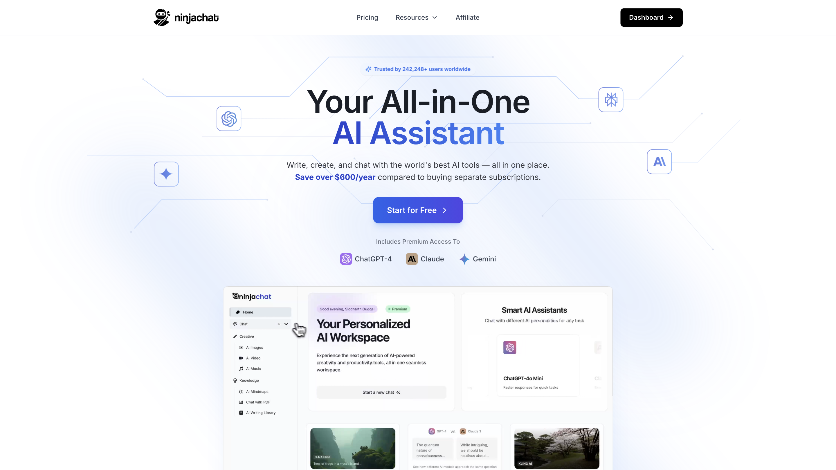 NinjaChat - Ultimate AI Chatbot Platform