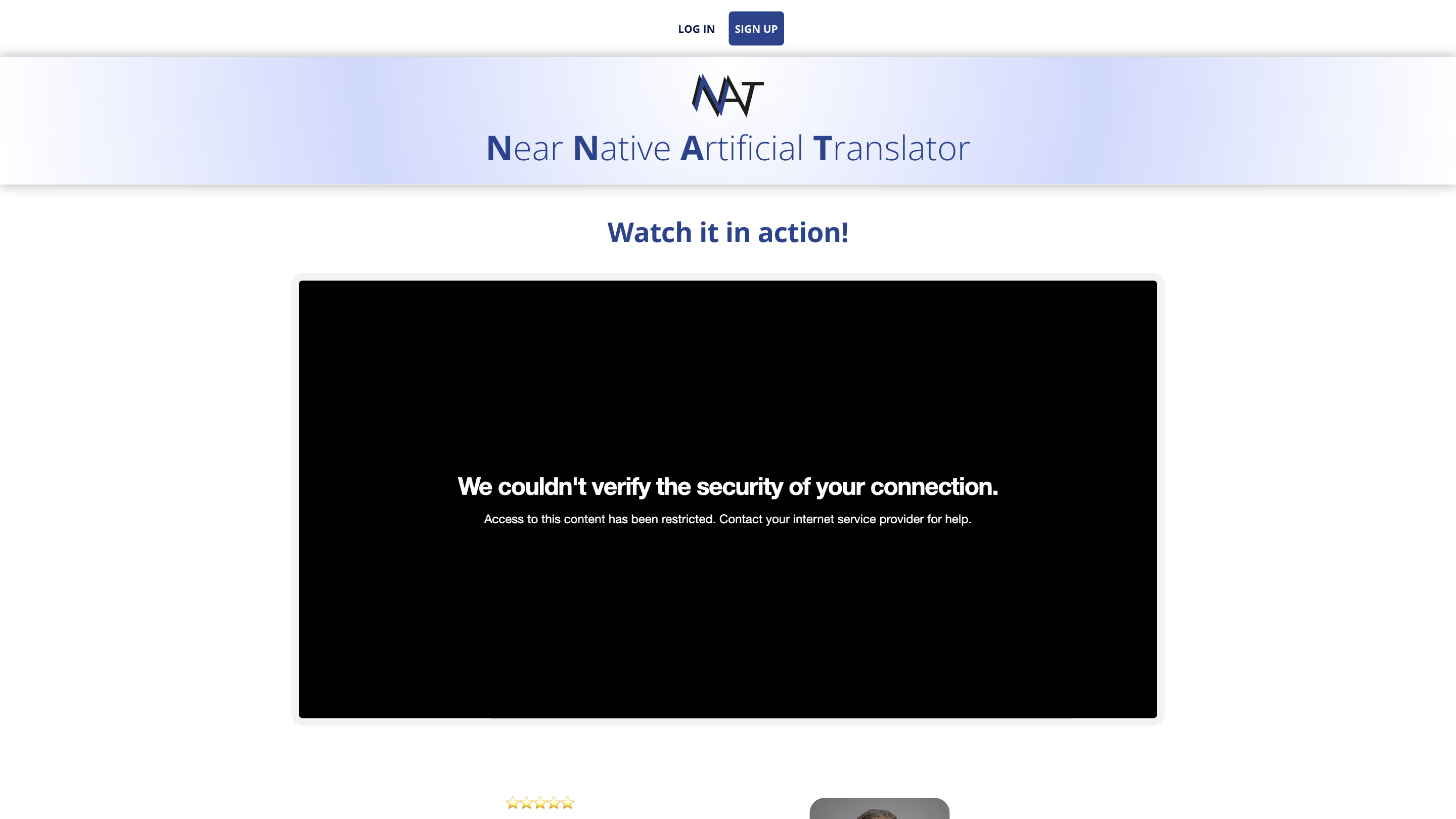 NNAT - Near Native Artificial Translator