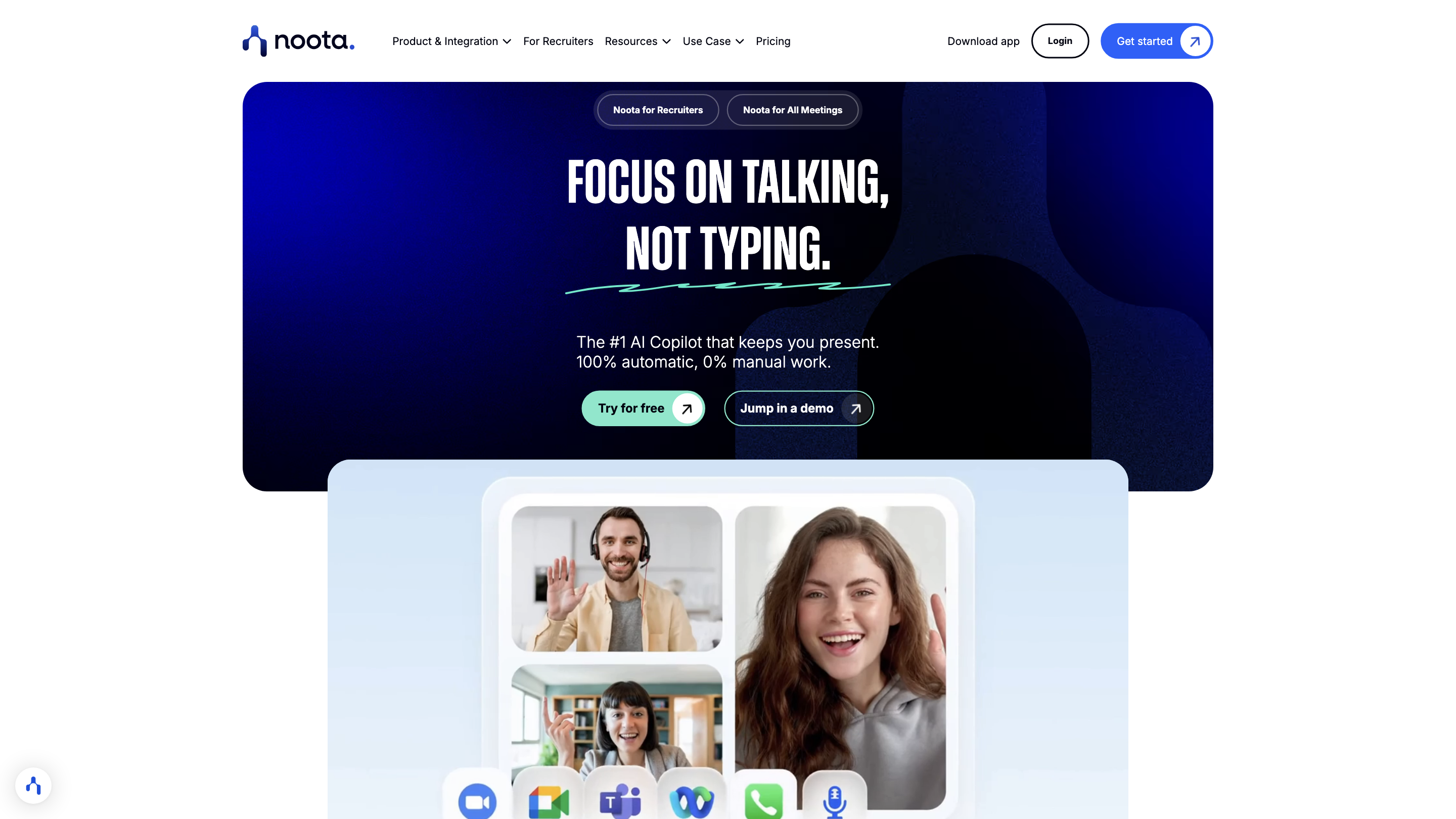Noota | Free Meeting Recorder & AI-Generated Notes