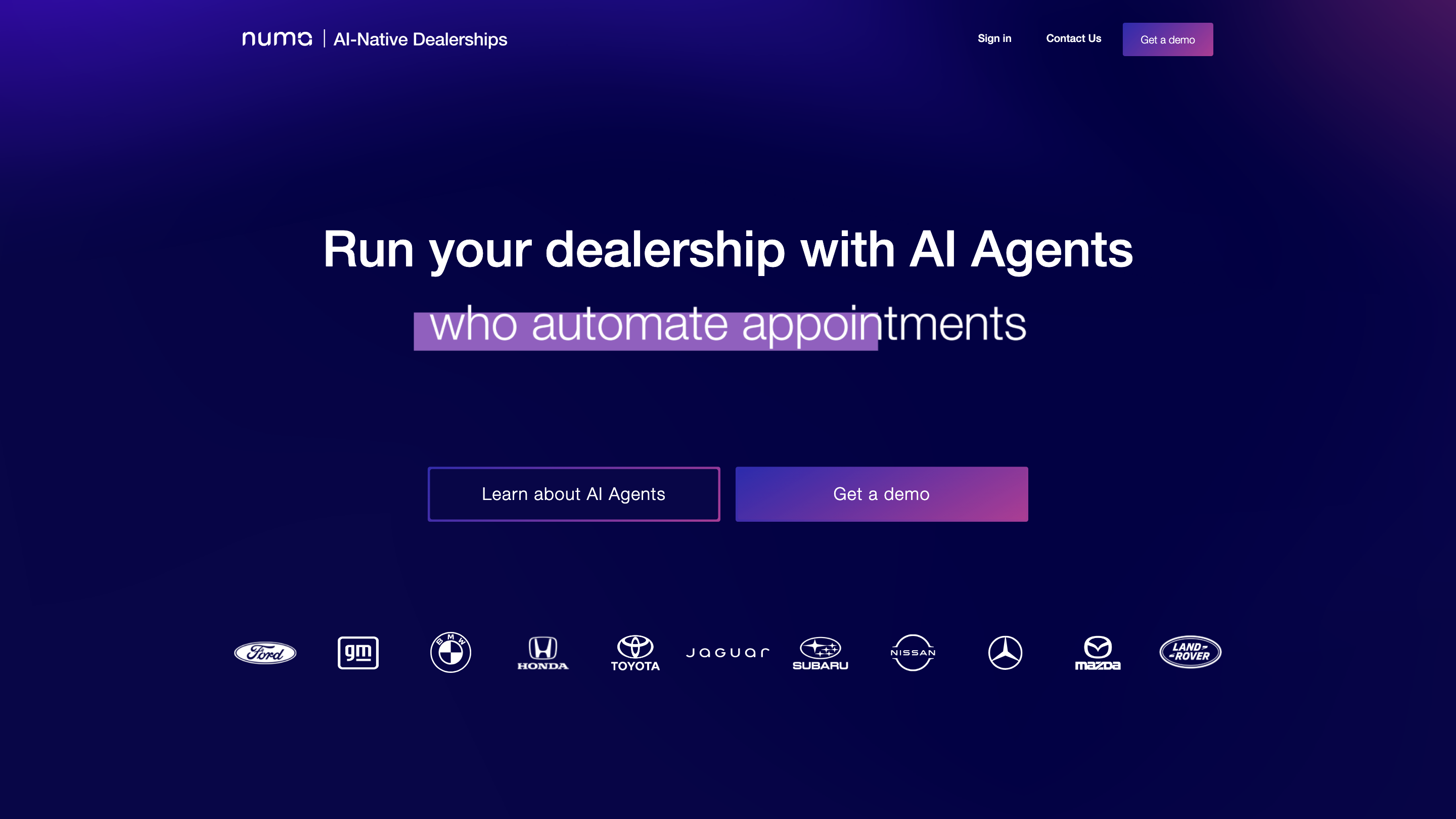Numa | AI for Dealerships