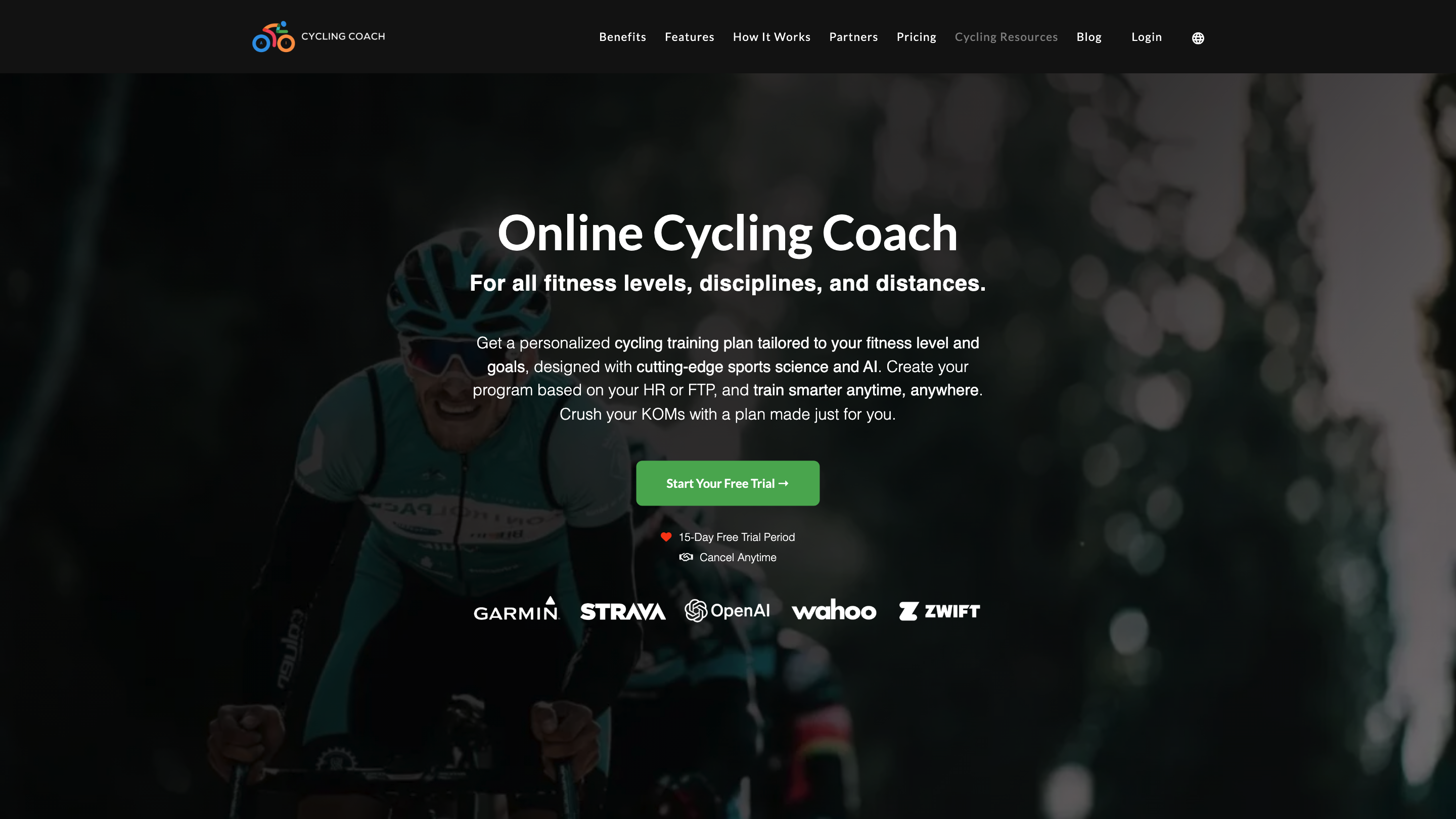 Online Cycling Coach