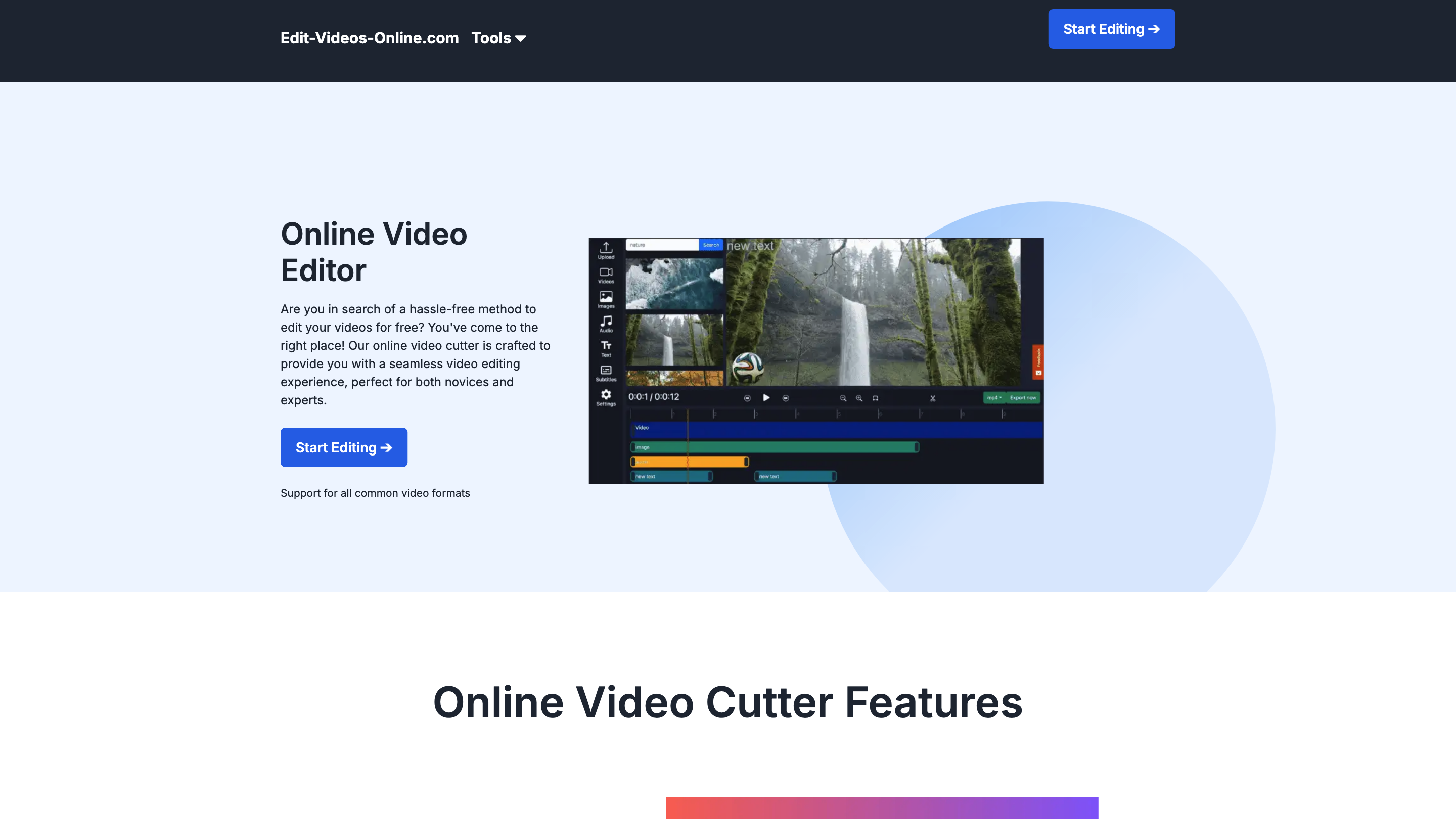 Online Video Editor