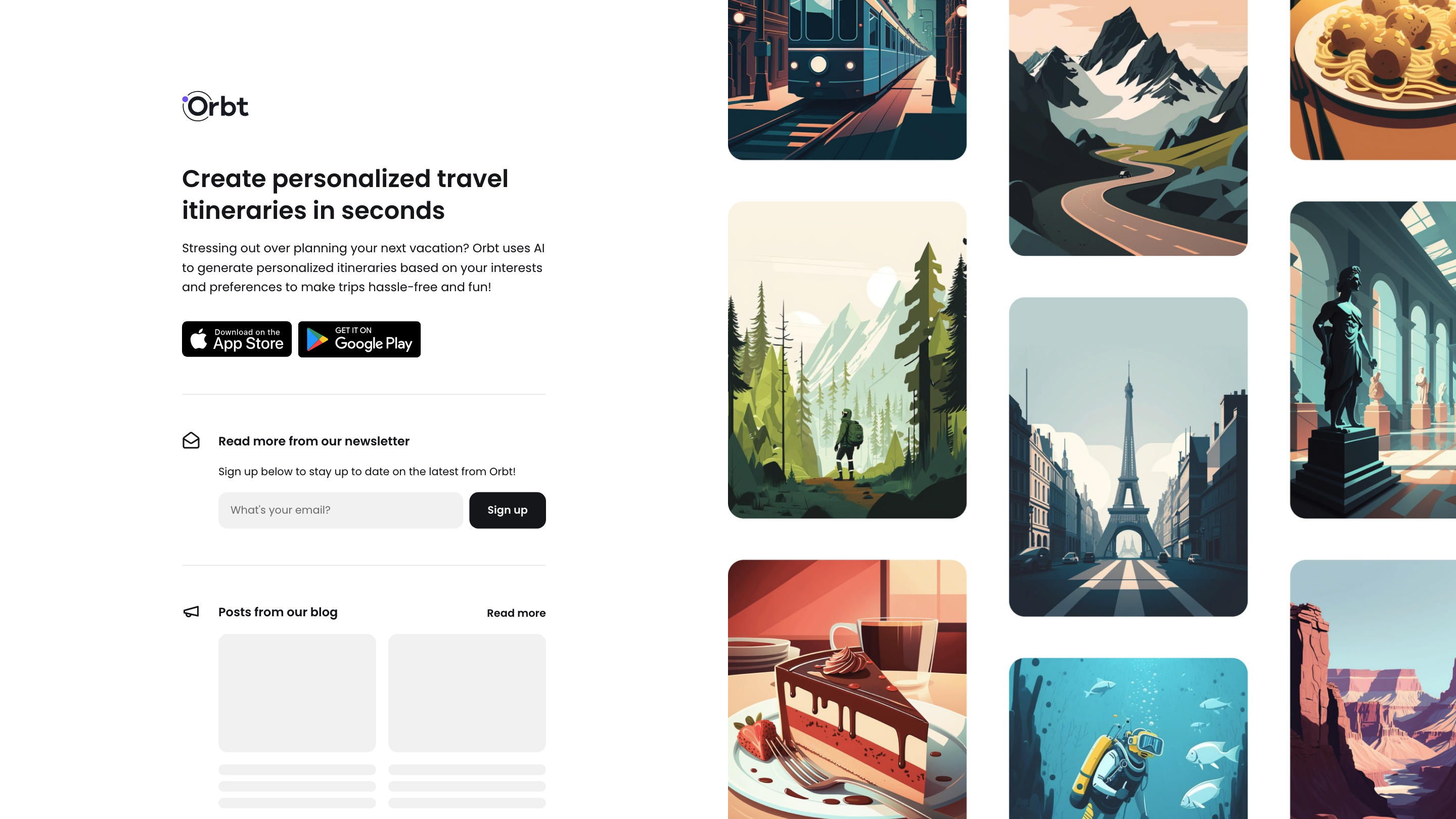 Orbt - The Smart Trip Planner