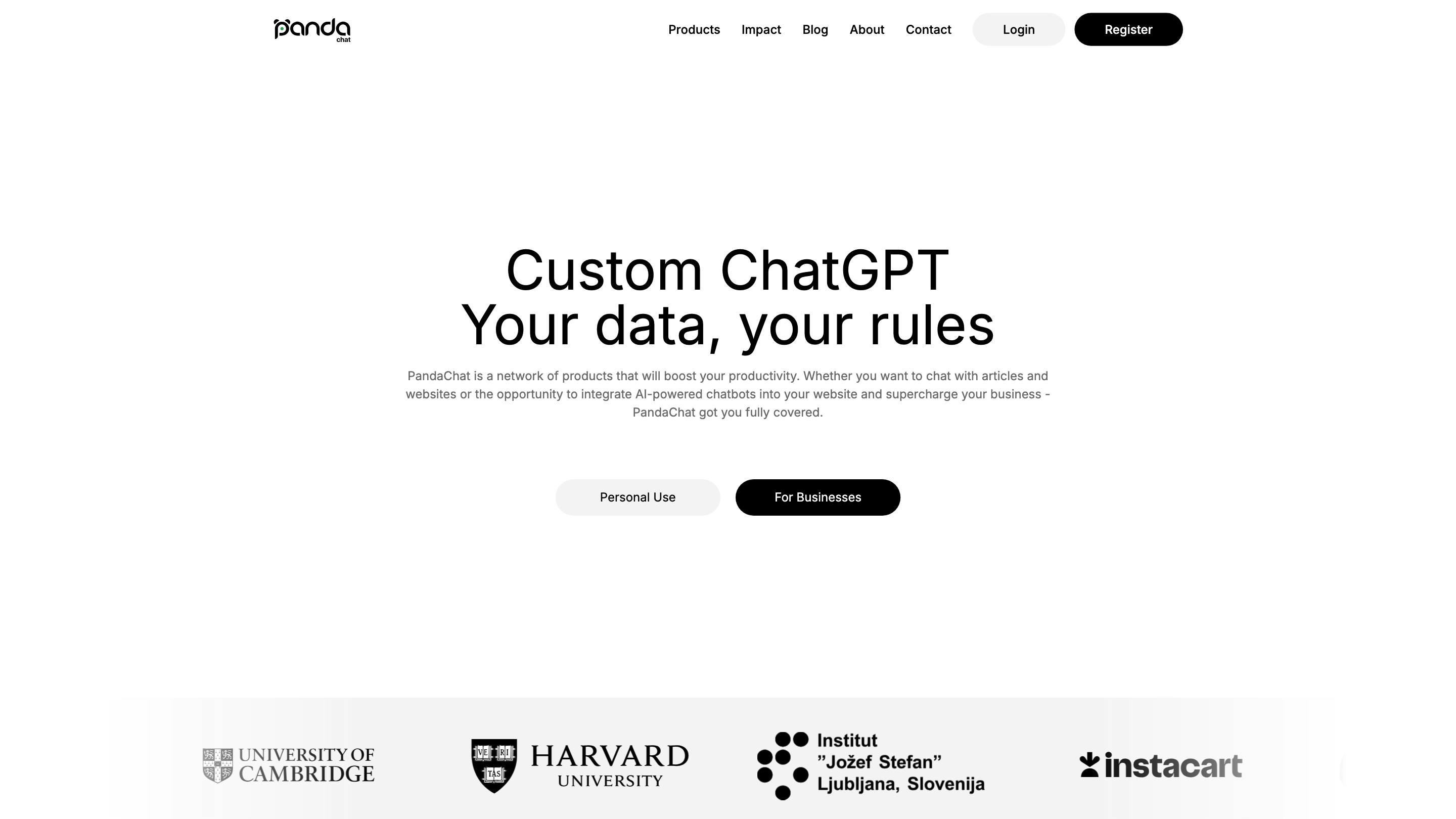 Pandachat - Understand any data instantly using AI