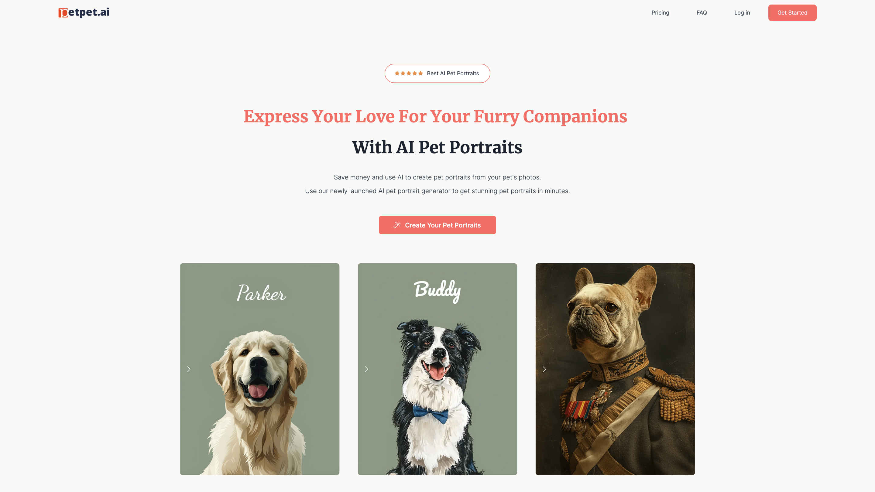 PetPet | Custom Pet Portraits | Pet Portrait Painting