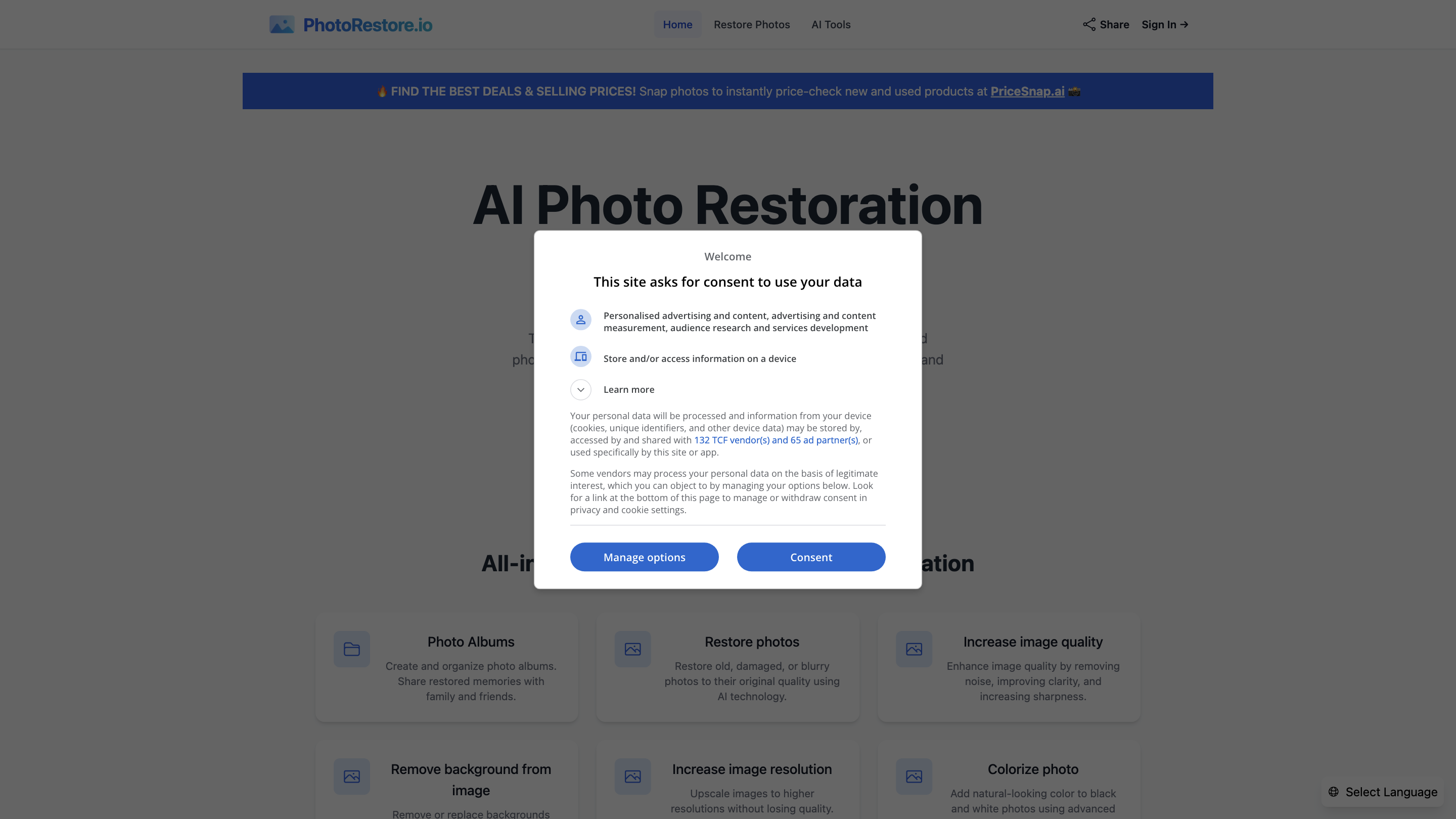 PhotoRestore.io
