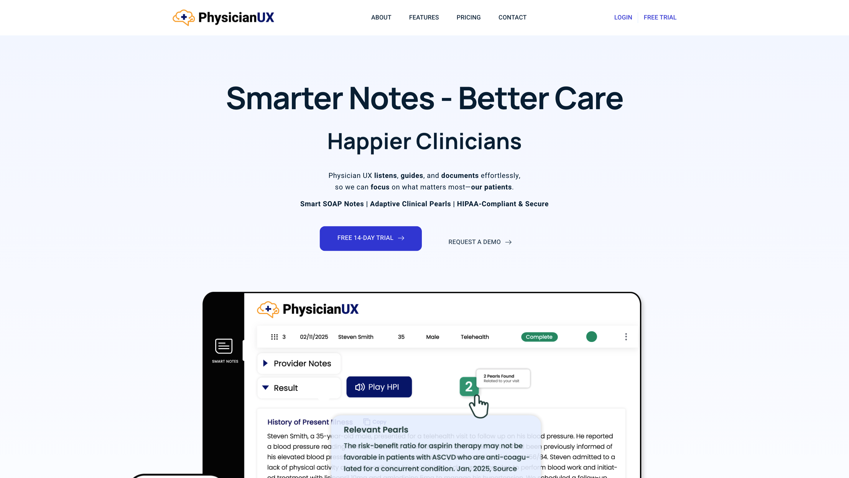 Physician UX