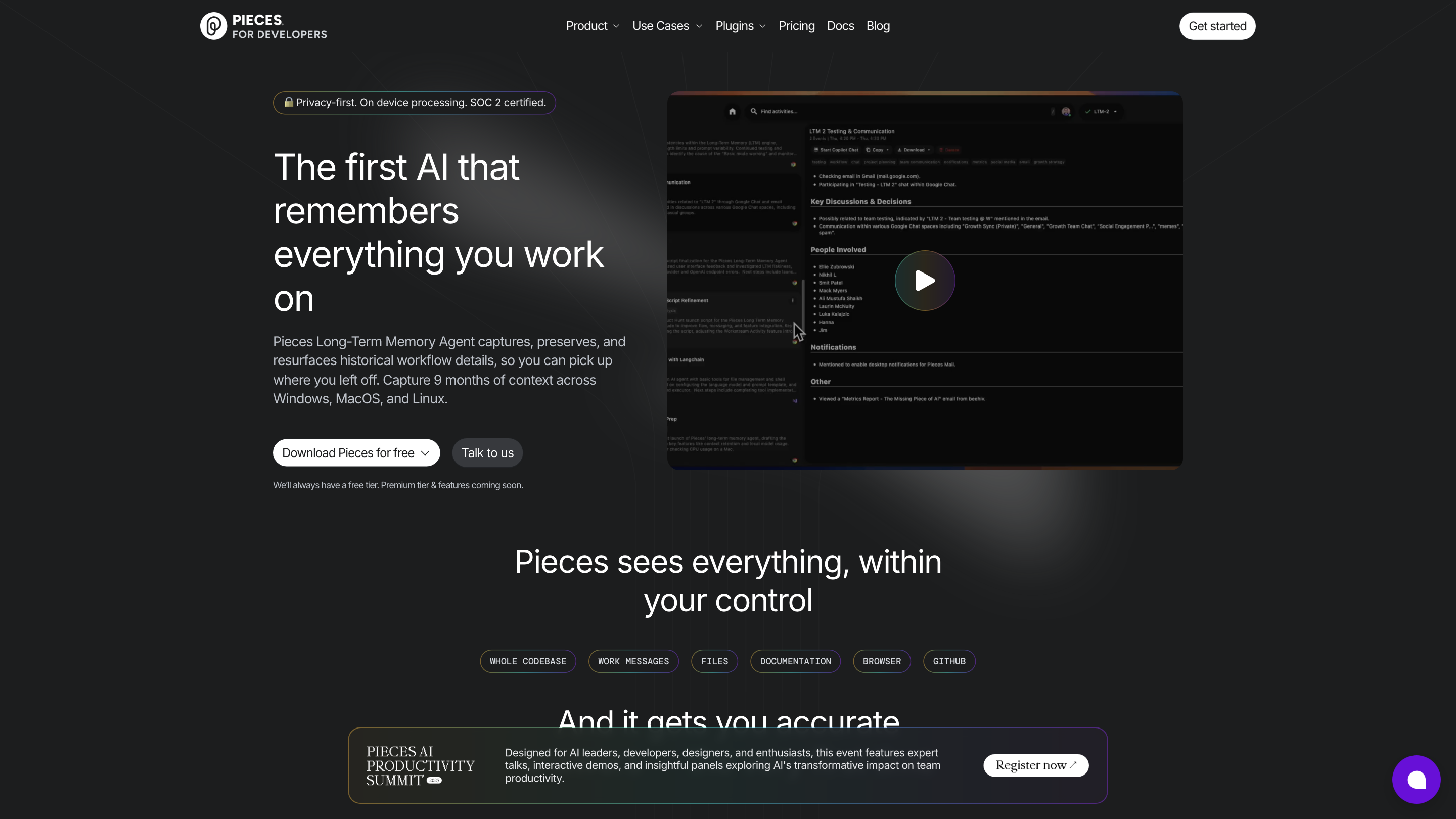 Pieces for Developers