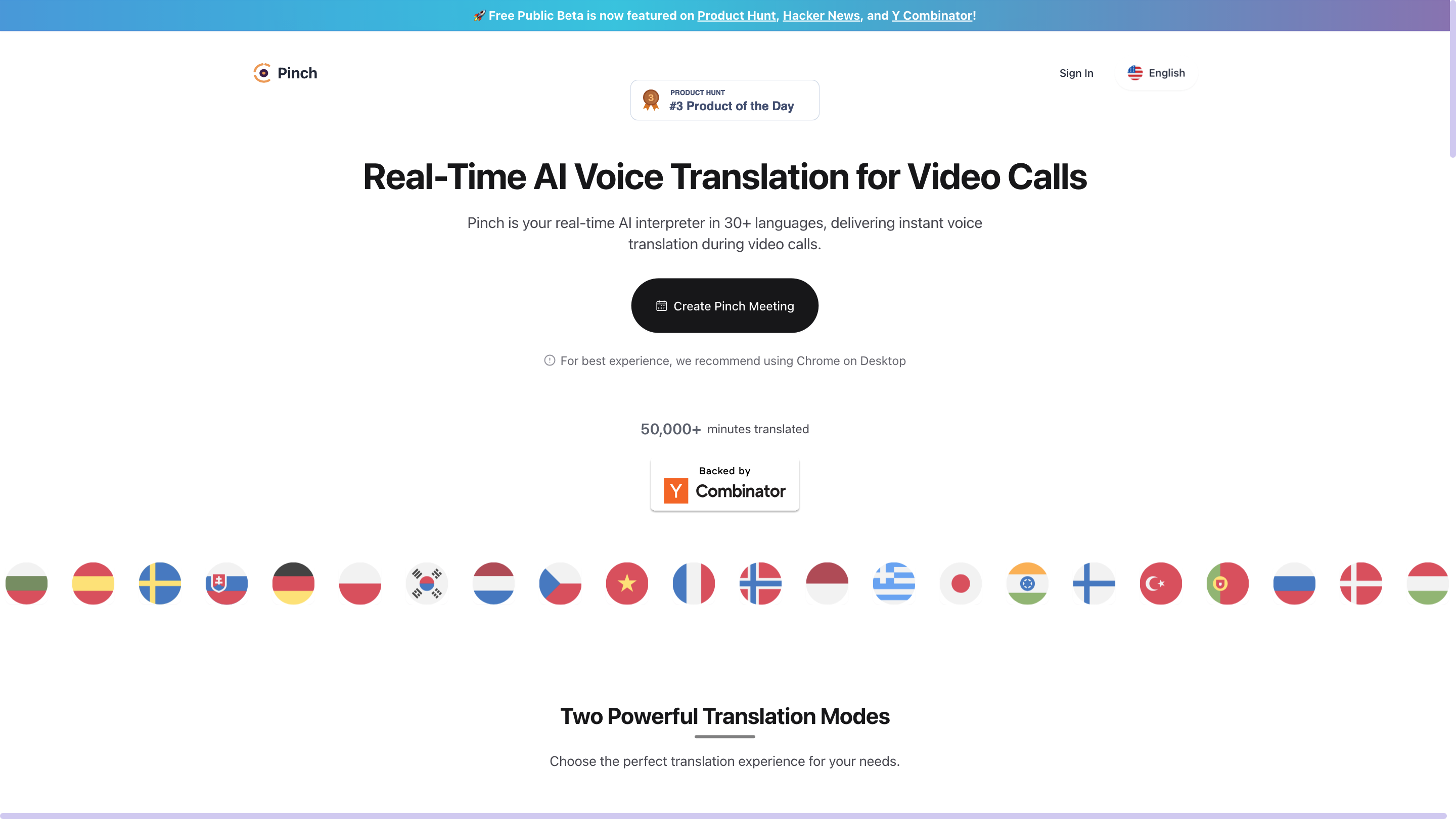 Pinch Video Call