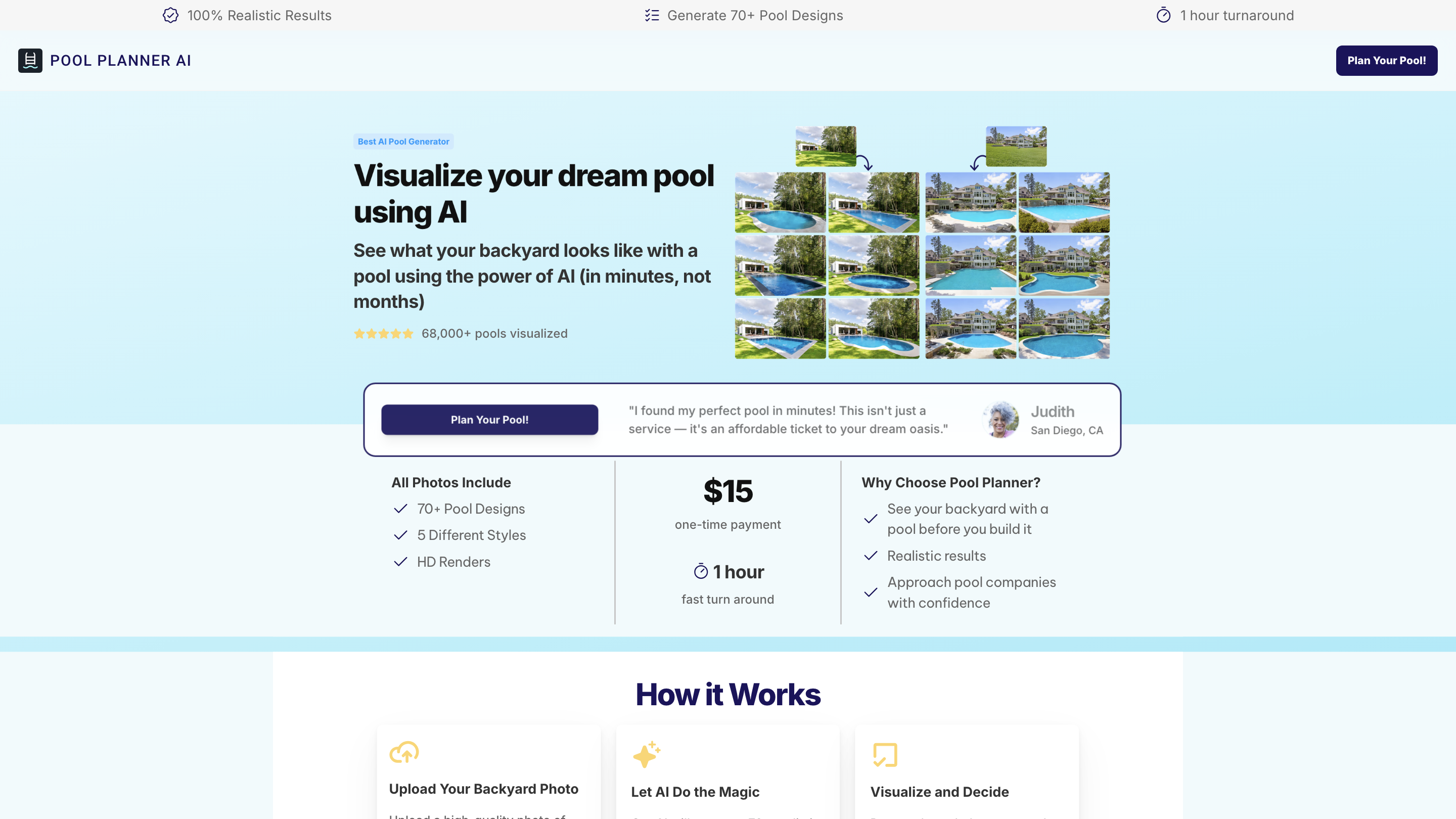 Pool Planner AI