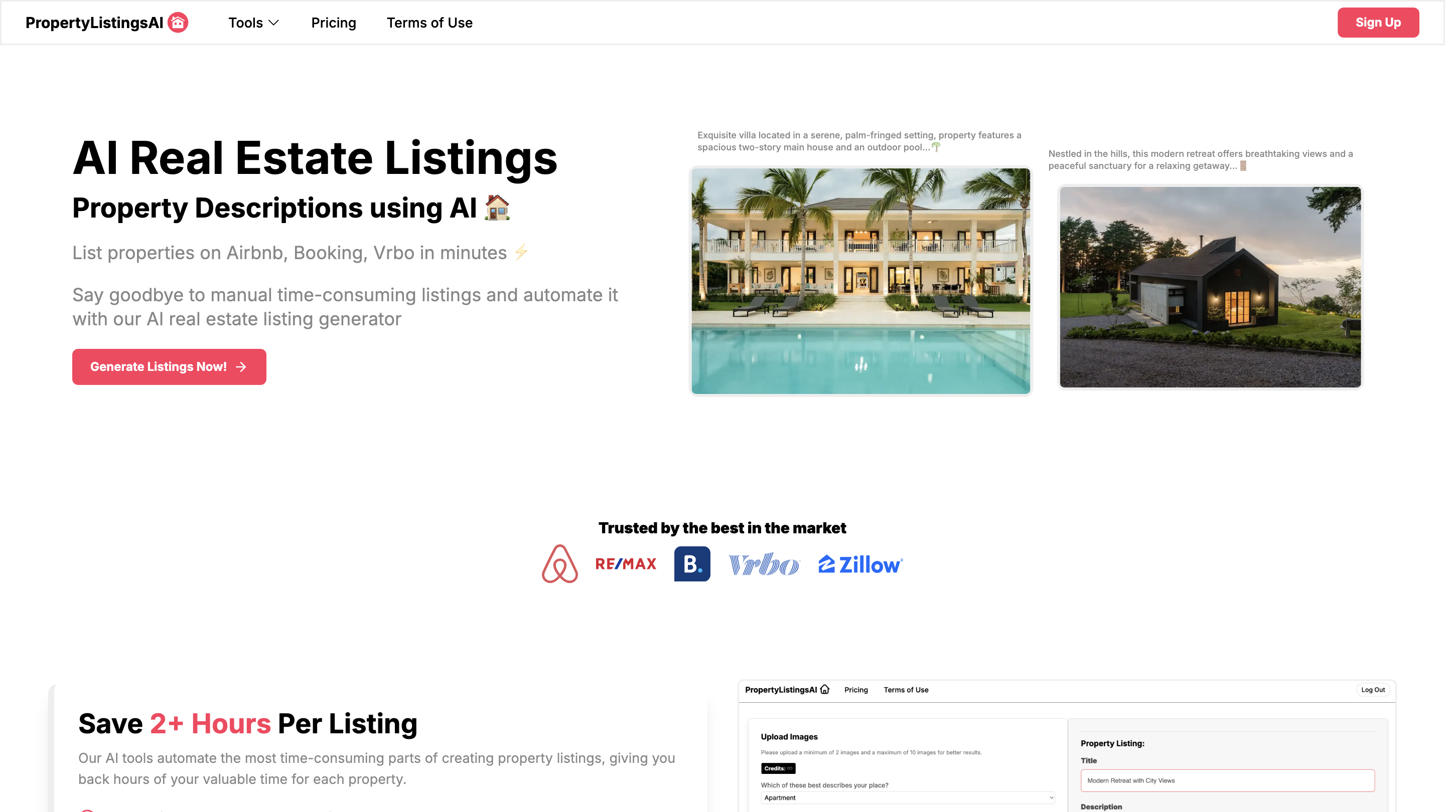Property Listings AI