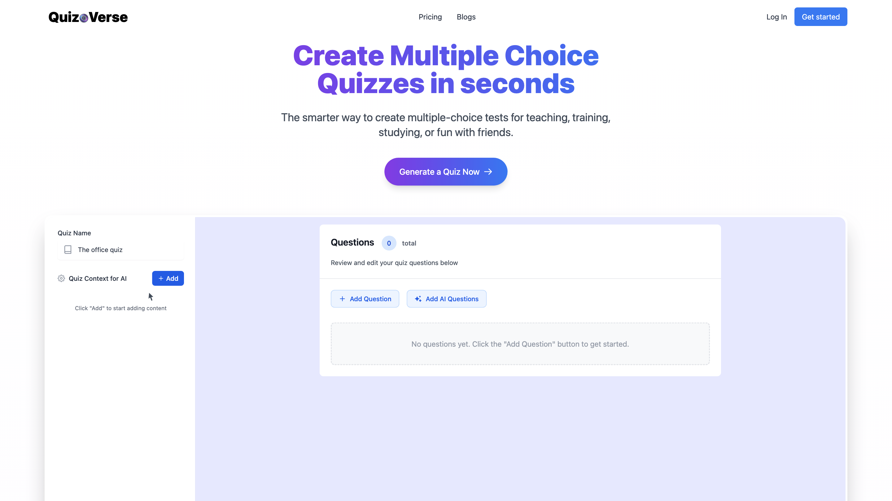 QuizCanvas AI
